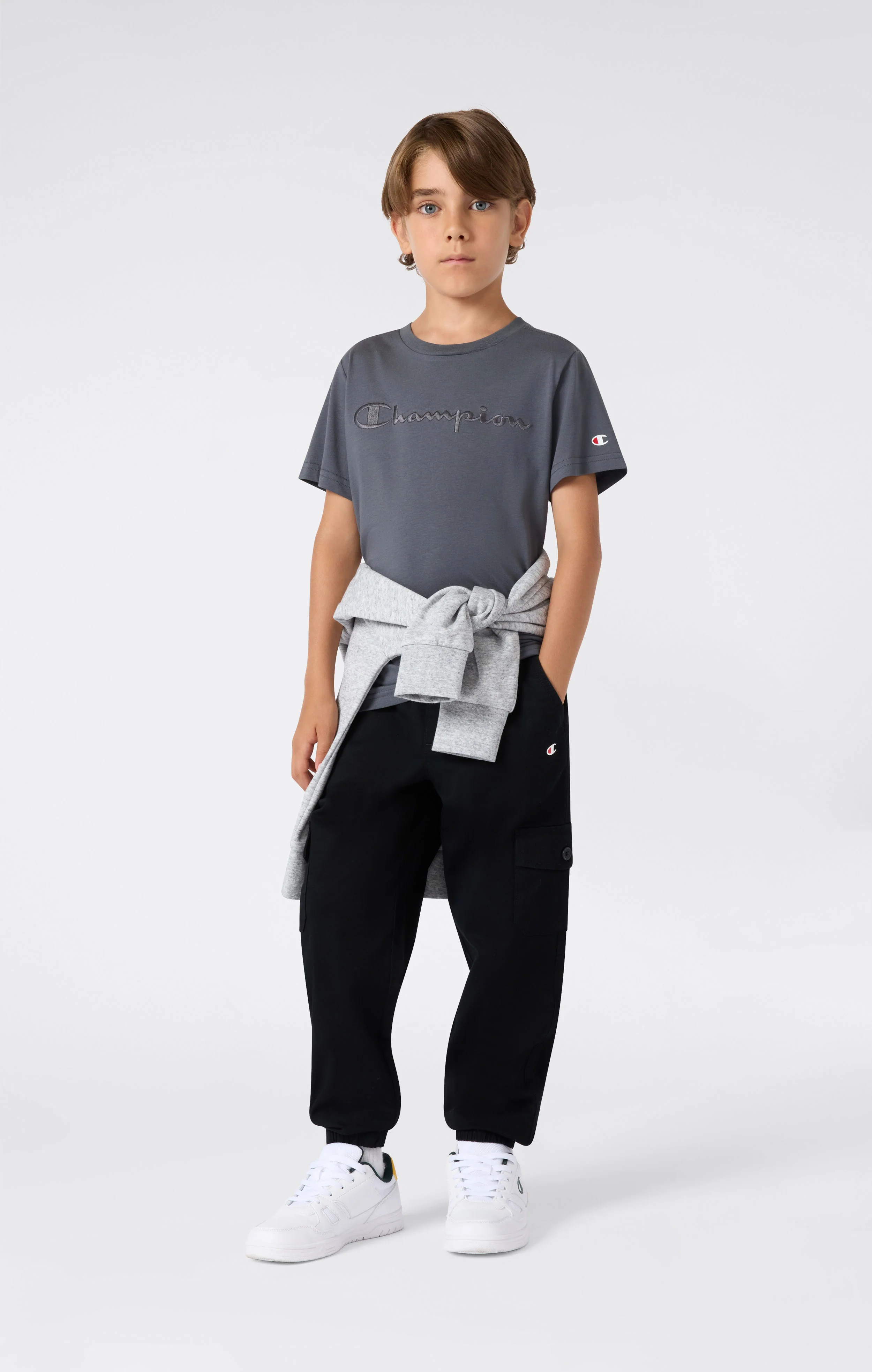 Boys’ Big Logo T-Shirt Icons - Image 2