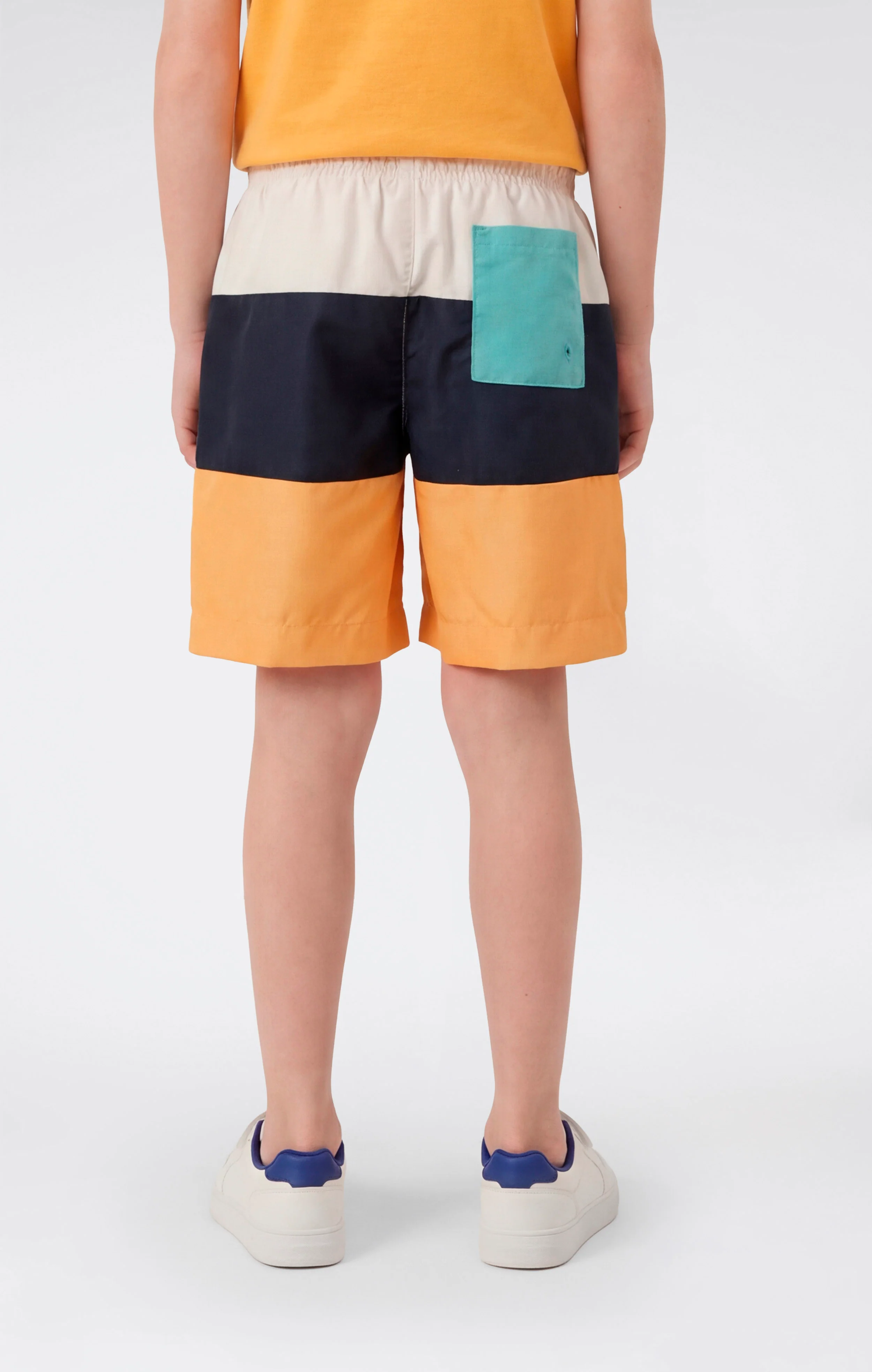 Boys’ Color Block Swim Shorts - Image 3