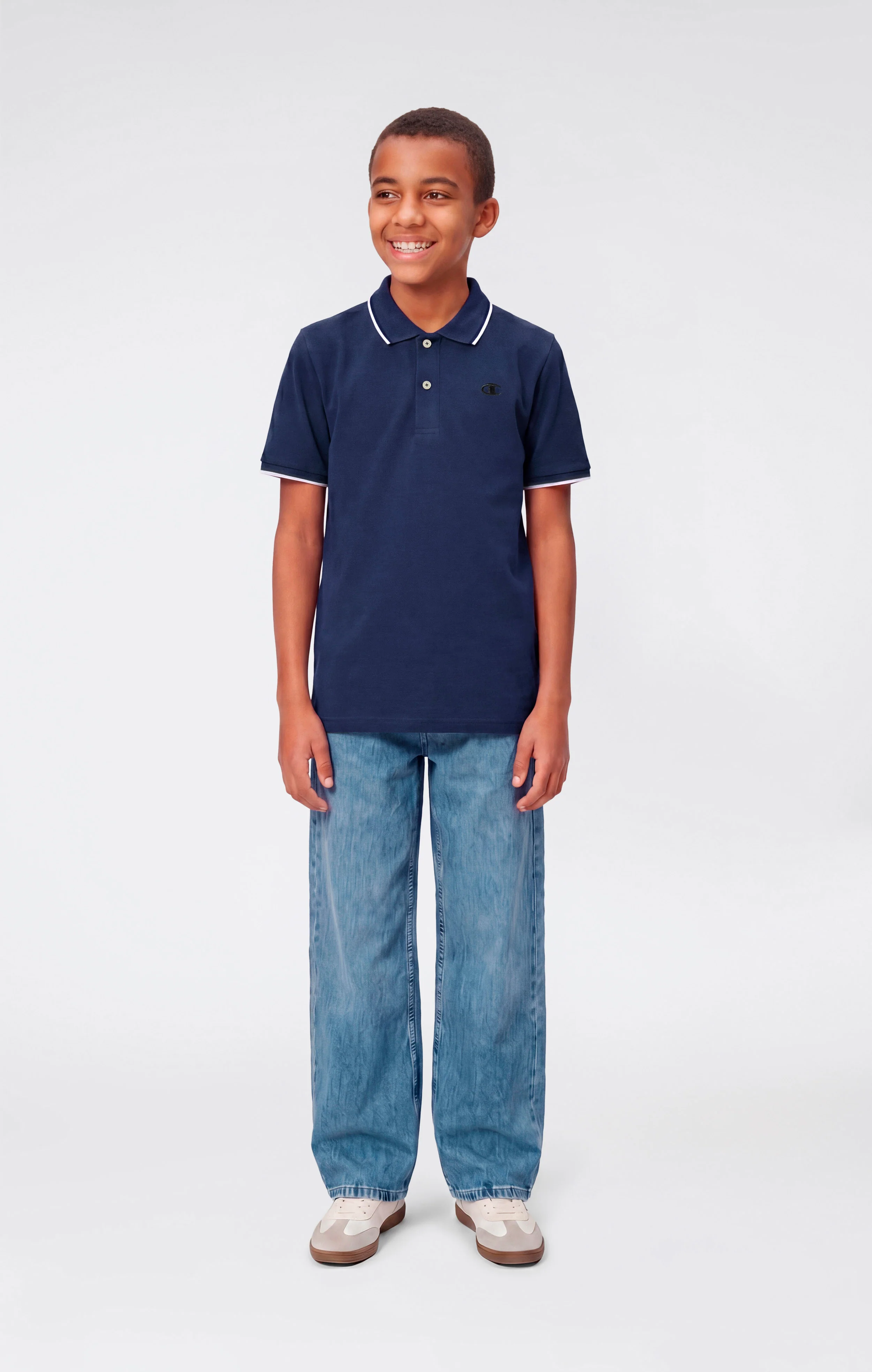 Boys’ Cotton Piqué Polo - Image 2