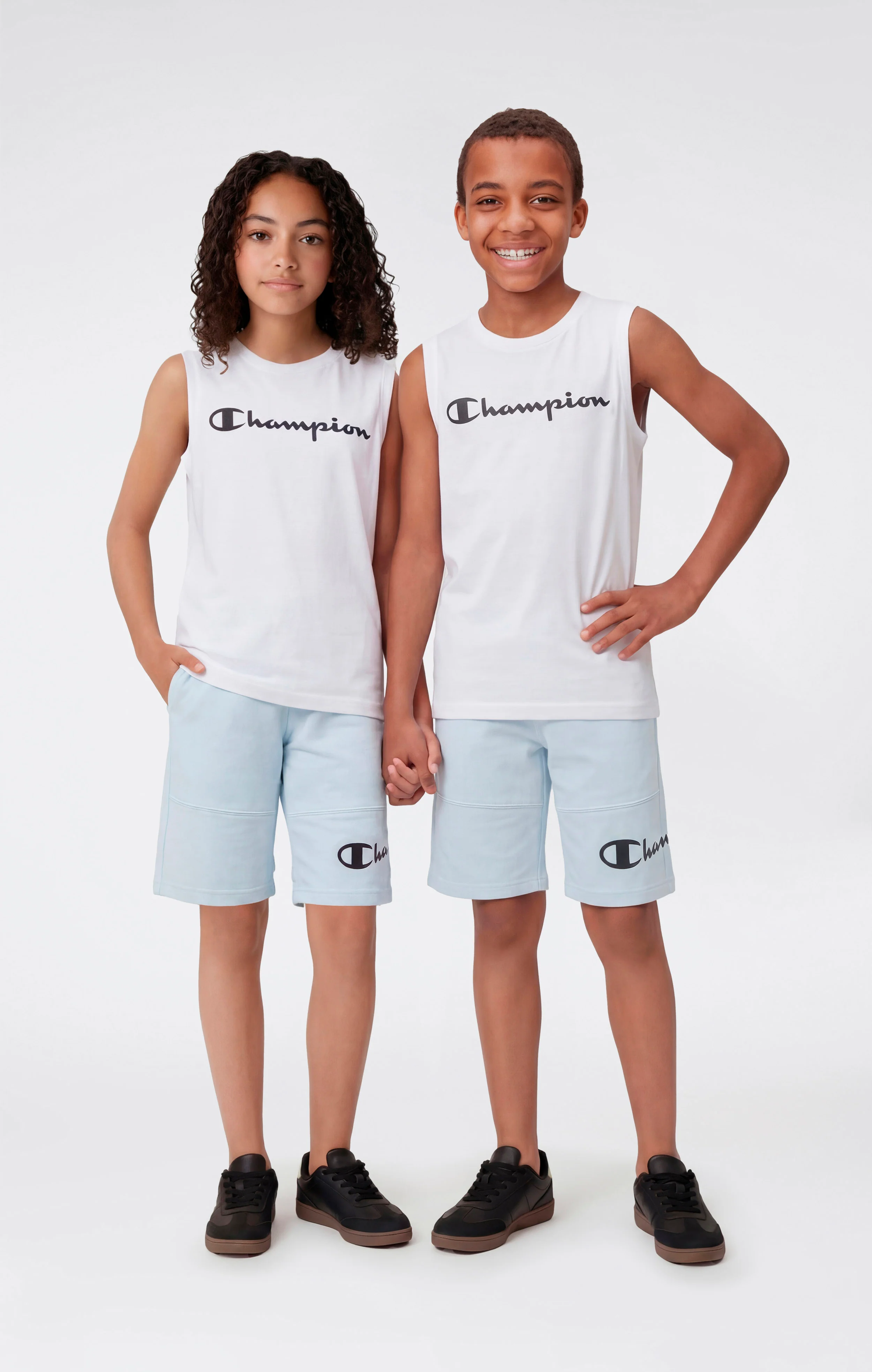 Boys' Tank Top with Maxi Printed Logo