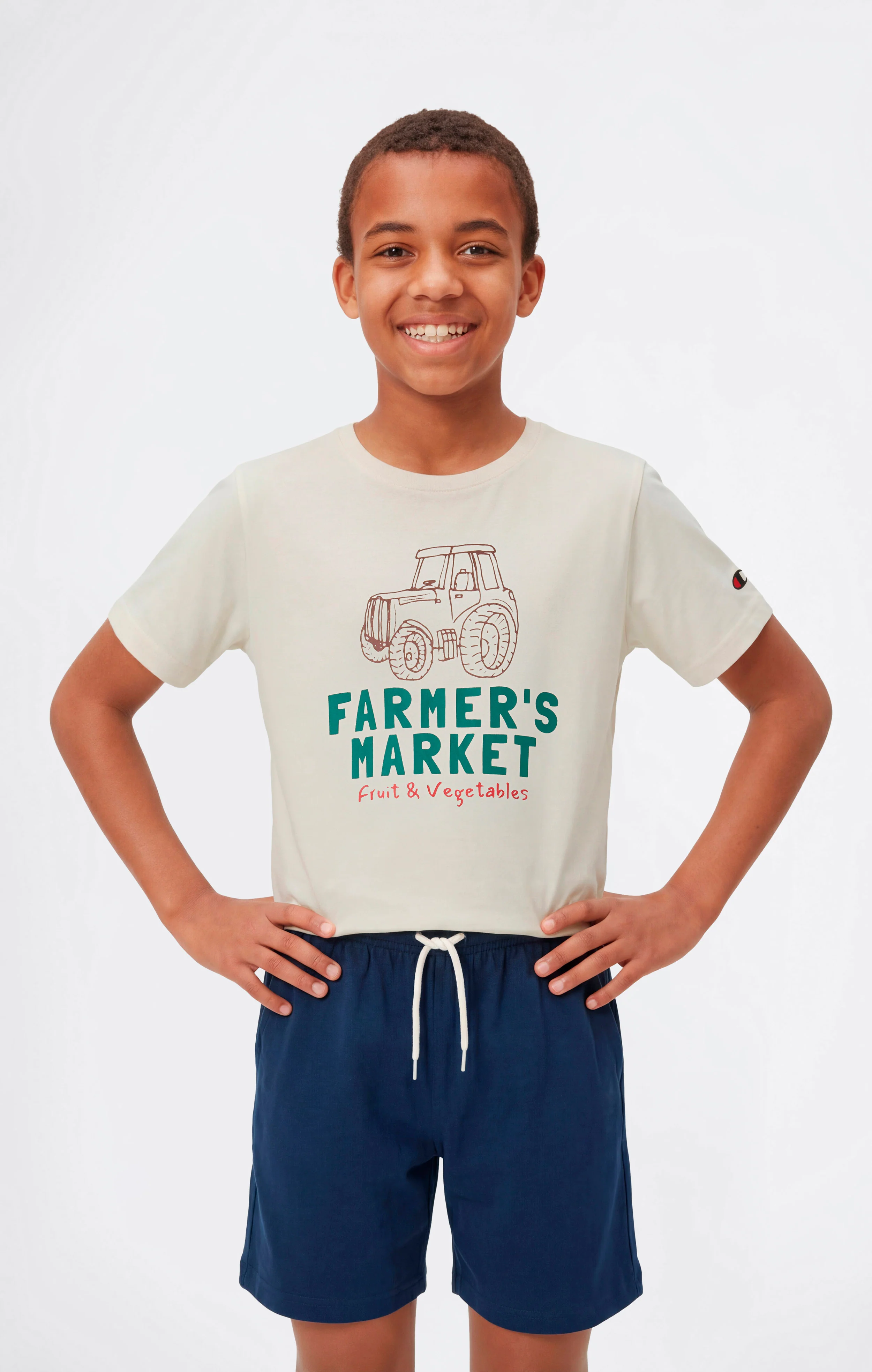 Boys’ Cotton T-Shirt and Shorts Set