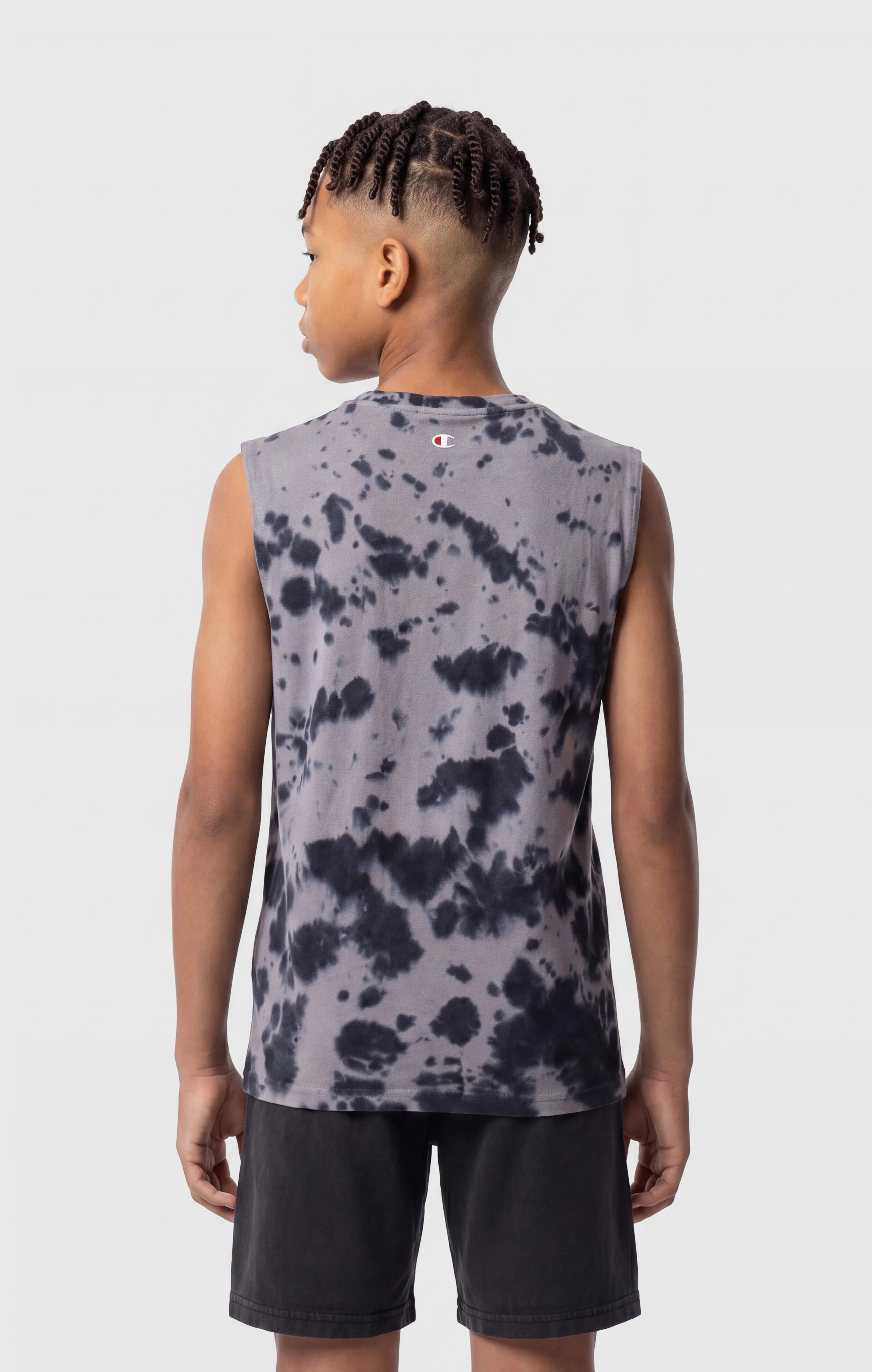 Boys’ Cotton Tie-Dye Tank Top - Image 3