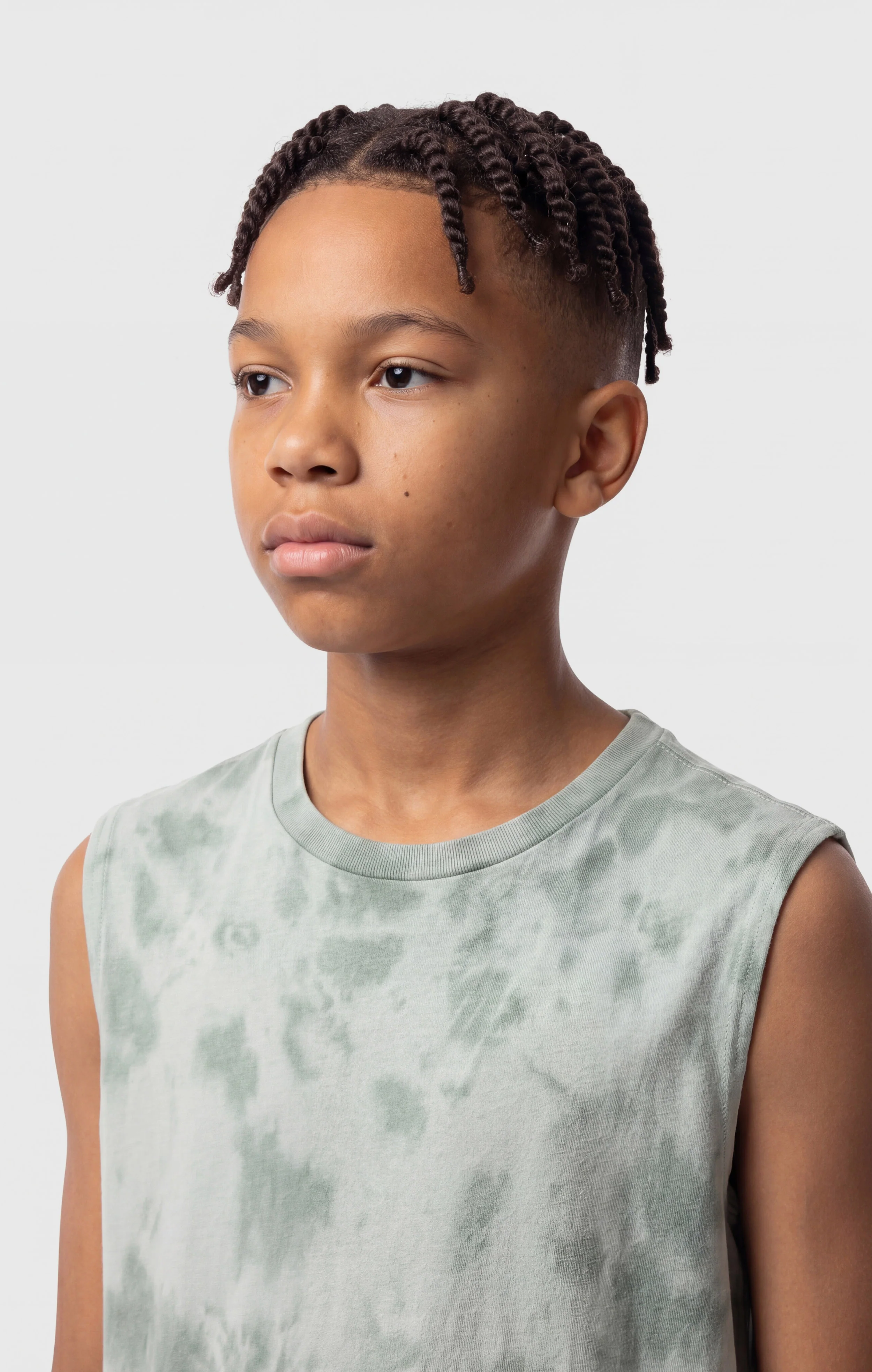 Boys’ Cotton Tie-Dye Tank Top - Image 4