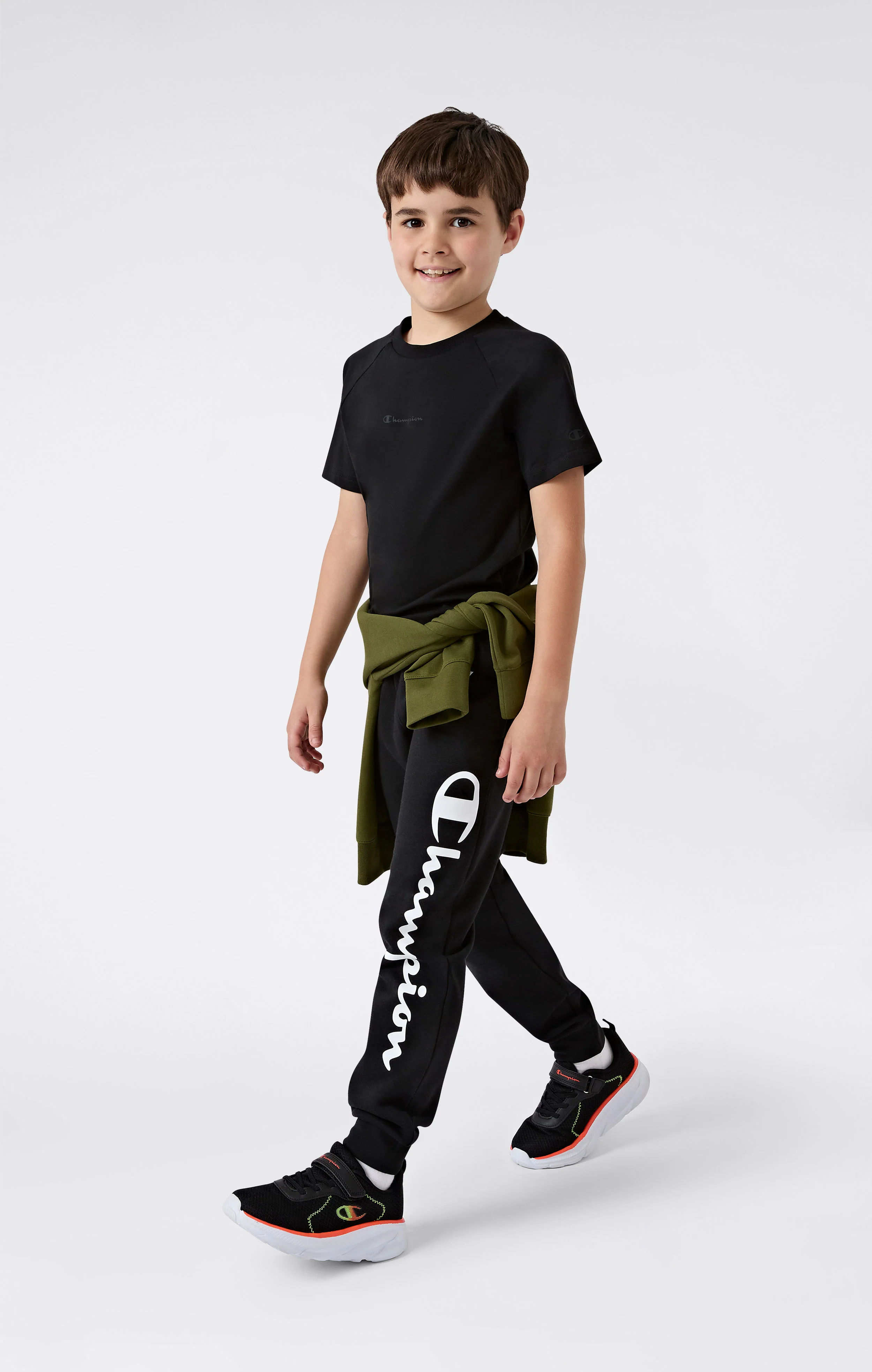Boys’ Crewneck T-Shirt Light Cotton Jersey C-Tech - Image 2
