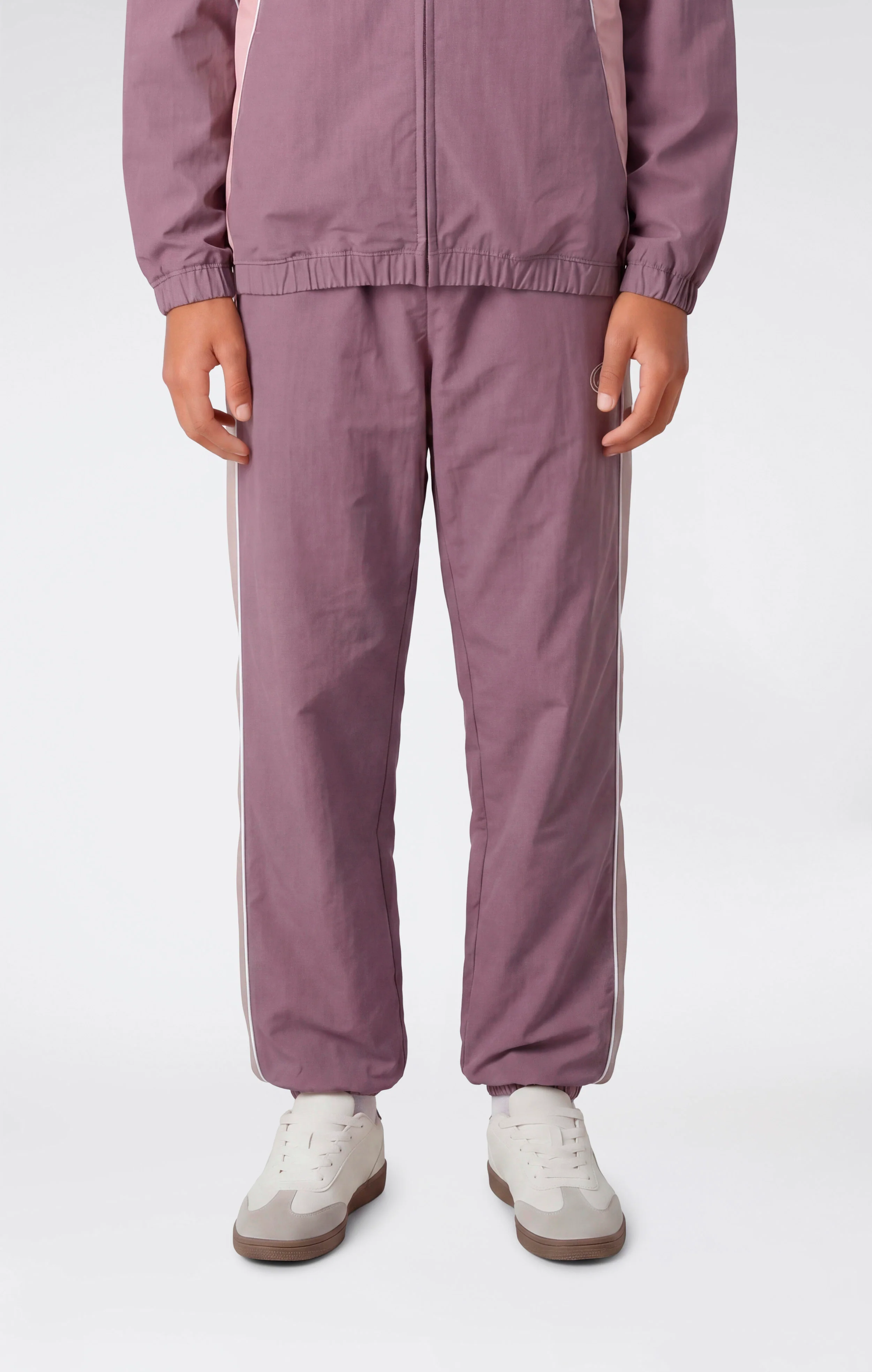 Boys’ Elastic Cuff Pants In Lightweight Nylon
