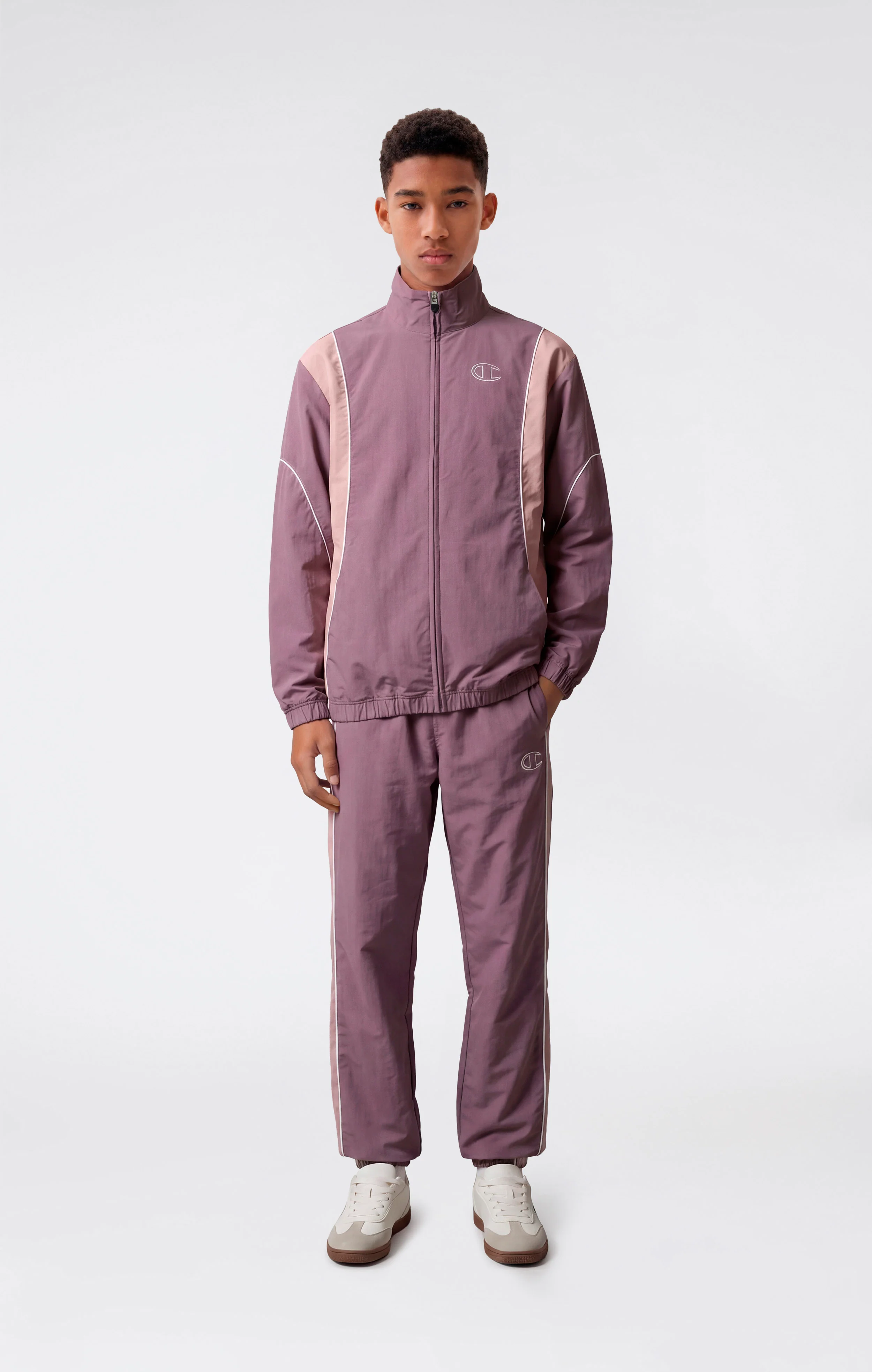 Boys’ Elastic Cuff Pants In Lightweight Nylon - Image 2