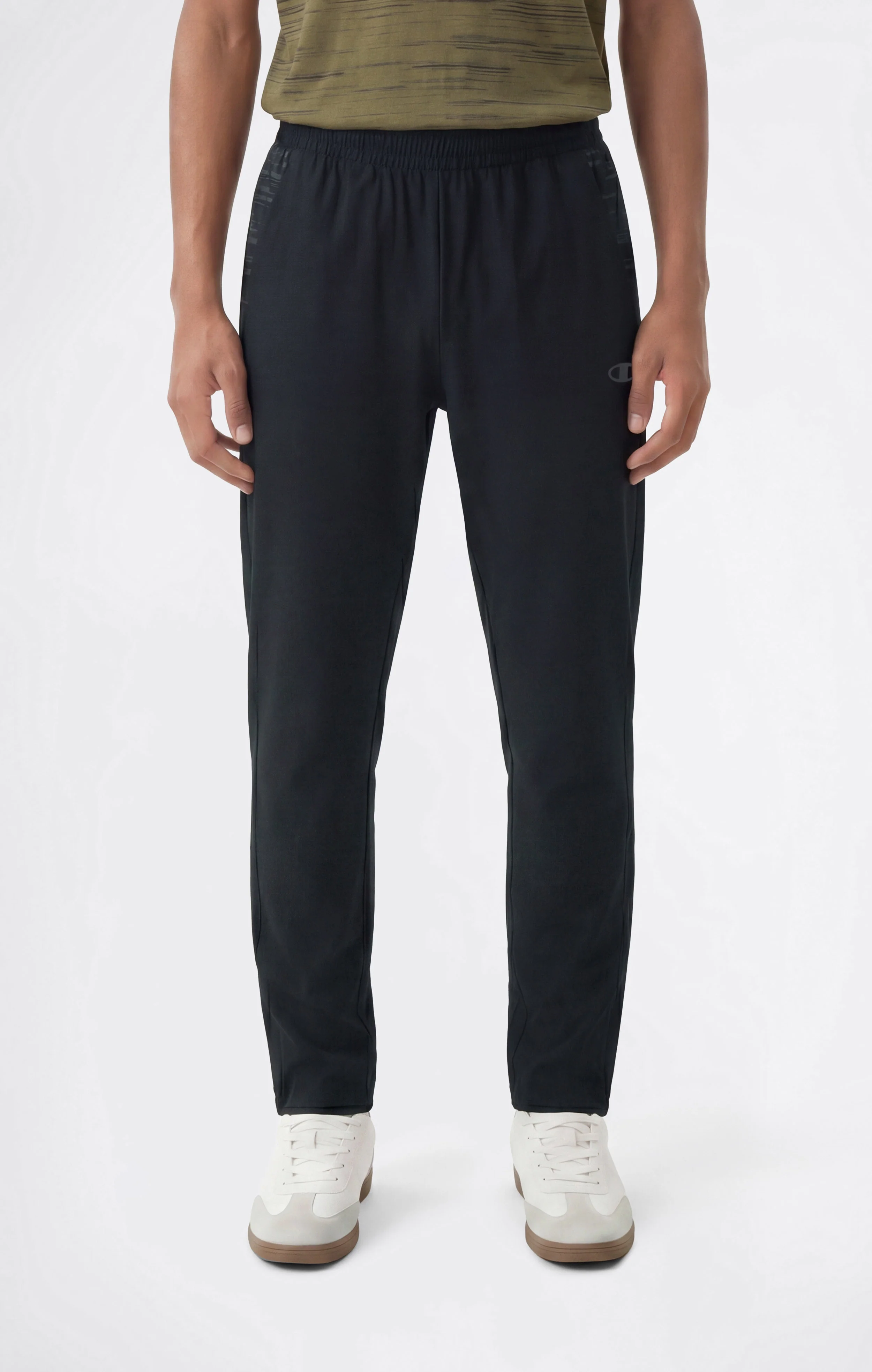 Boys’ Elastic Cuff Pants in Stretch Nylon