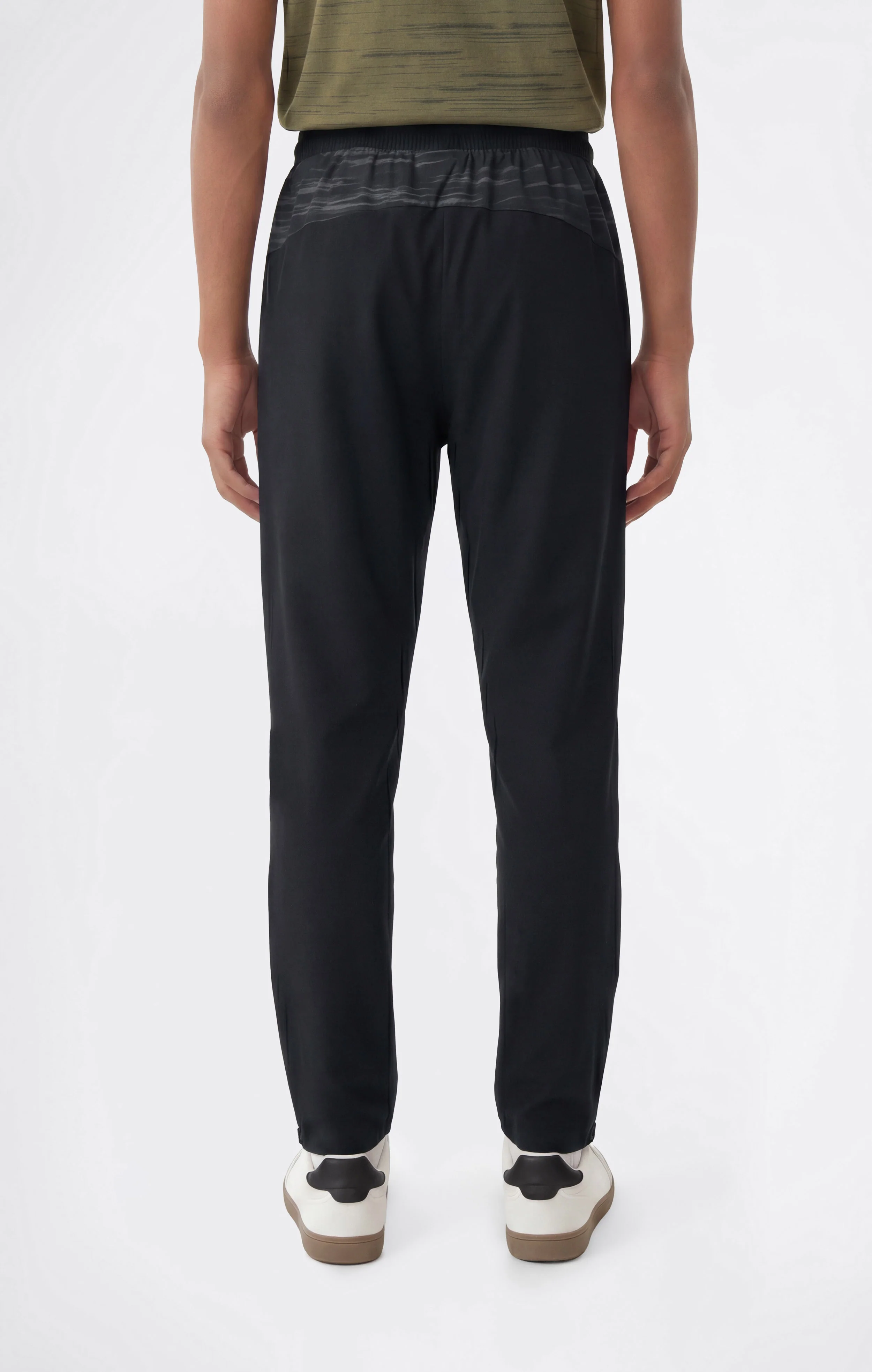 Boys’ Elastic Cuff Pants in Stretch Nylon - Image 3