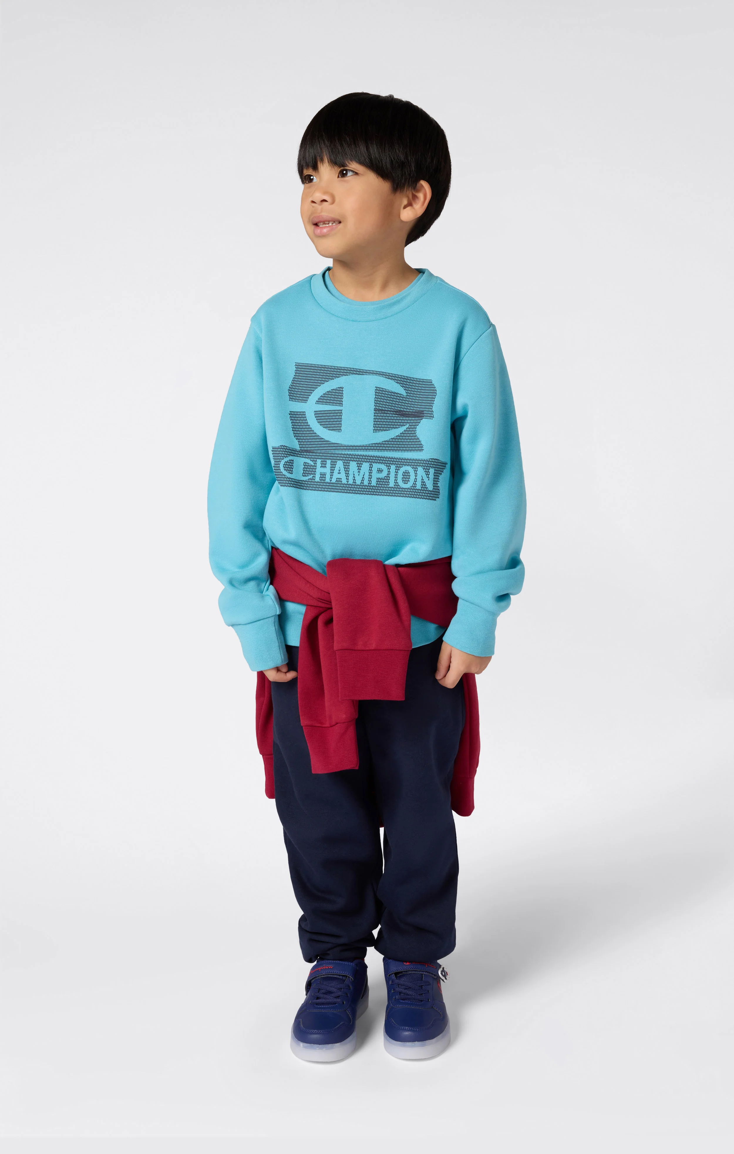 Boys' Fleece Crewneck Sweatshirt Graphic - Image 3