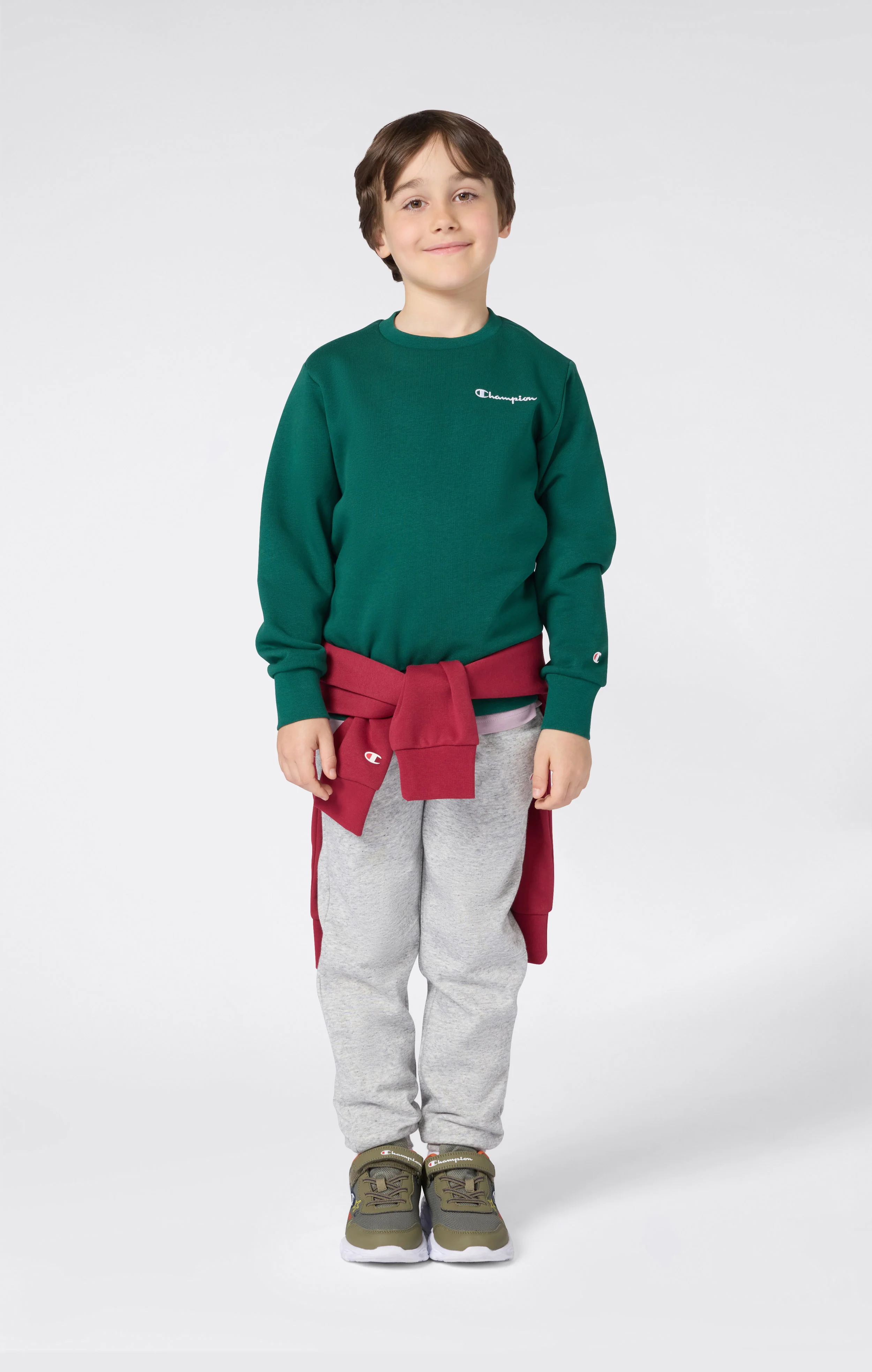 Boys’ Fleece Crewneck Sweatshirt Icons - Image 2