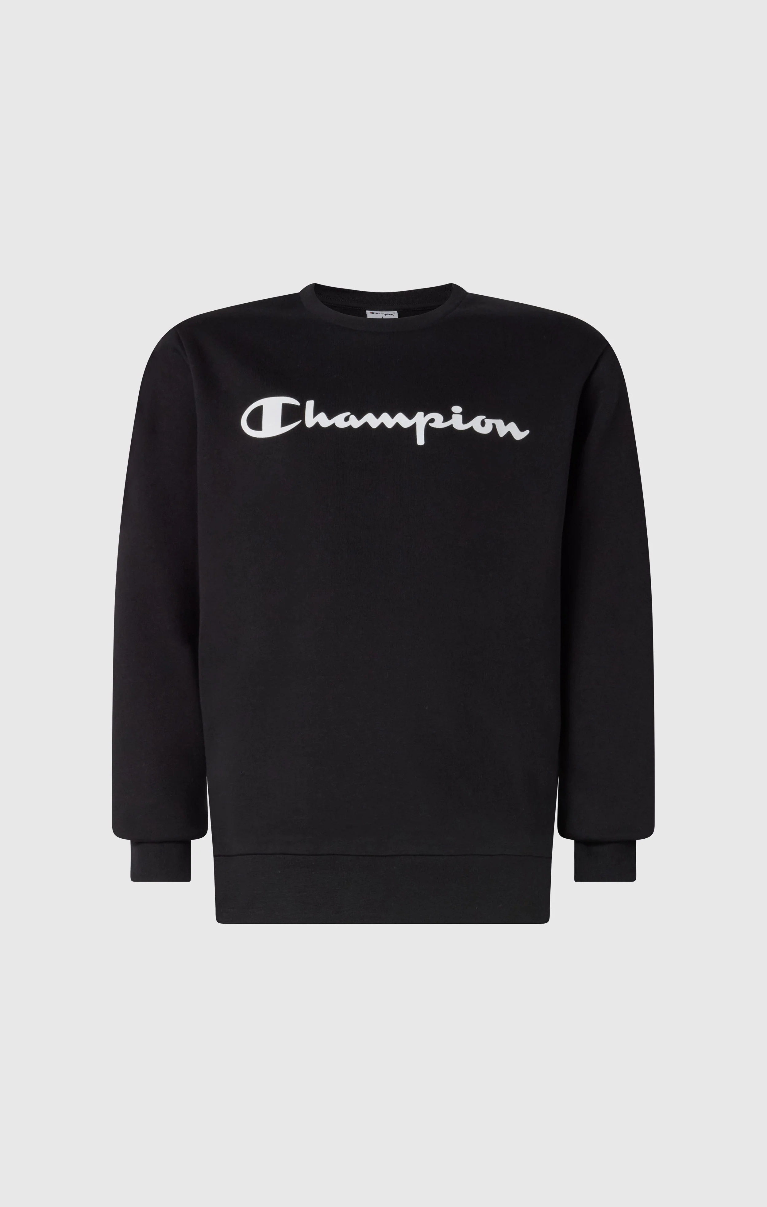 Boys' Fleece Crewneck Sweatshirt Script Logo - Image 4