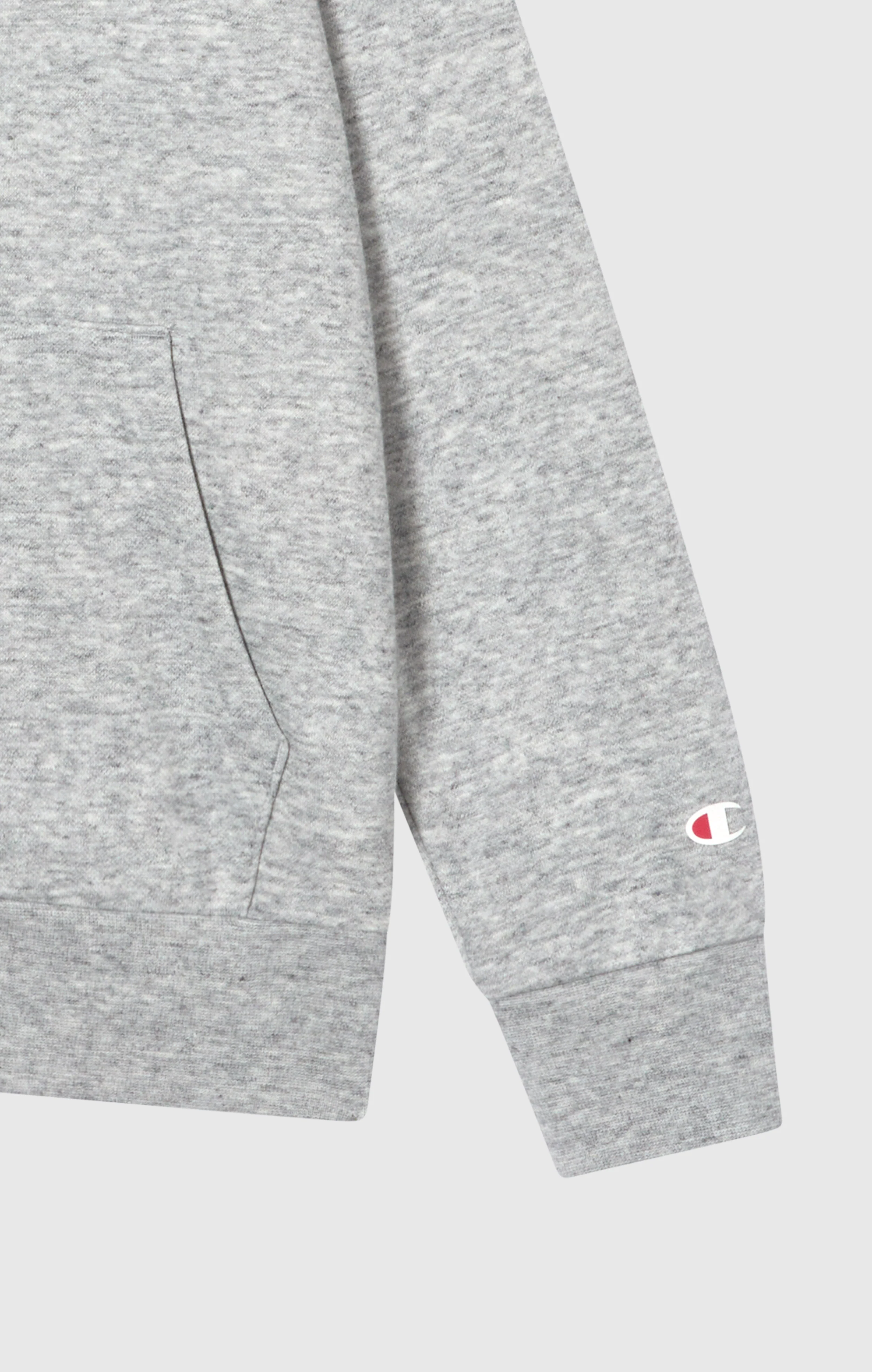 Boys' Fleece Full Zip Hoodie Script Logo - Image 5