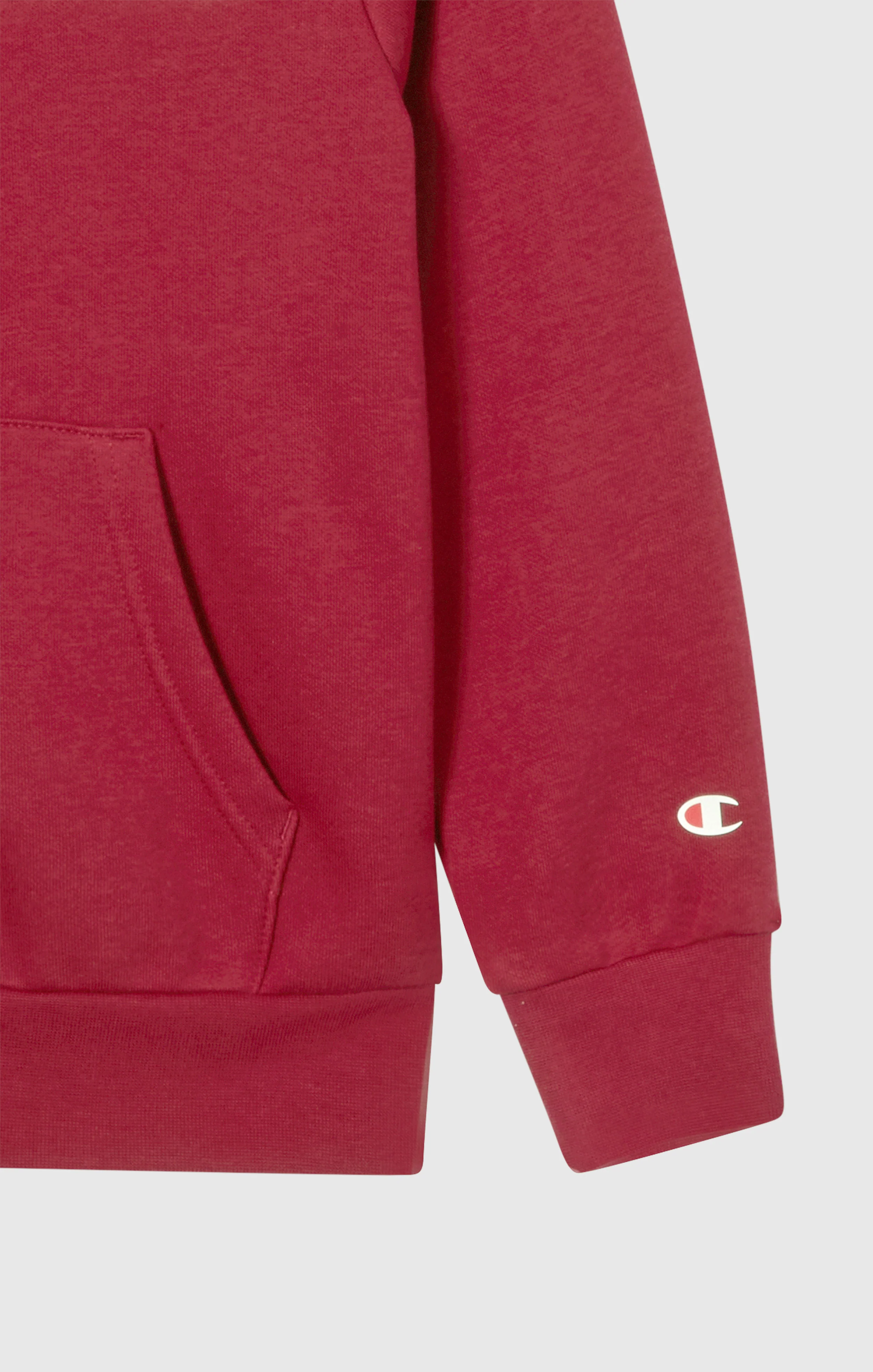 Boys' Fleece Full Zip Hoodie Script Logo - Image 5