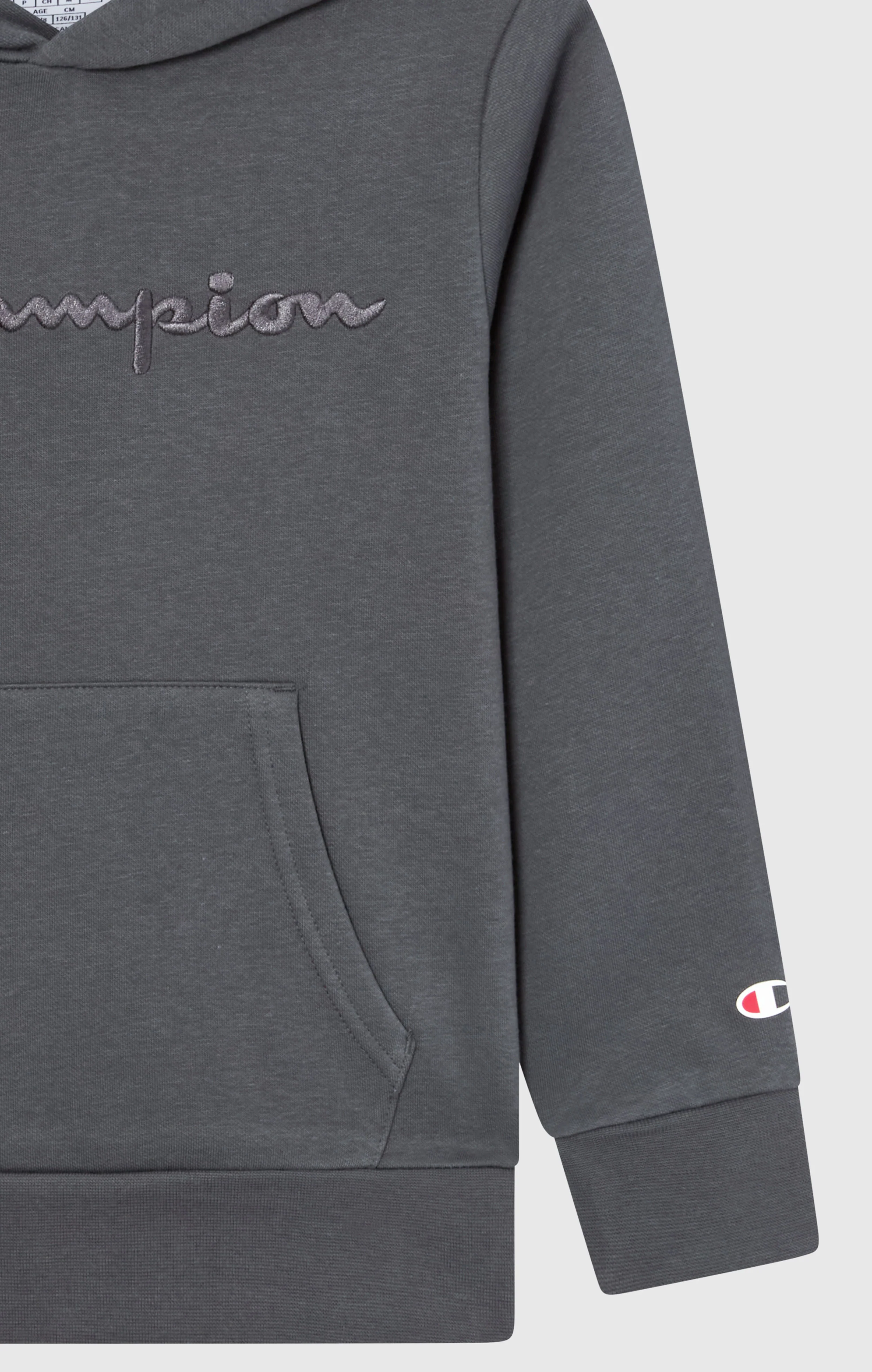 Boys’ Fleece Hoodie with Big Embroidered Logo Icons - Image 5