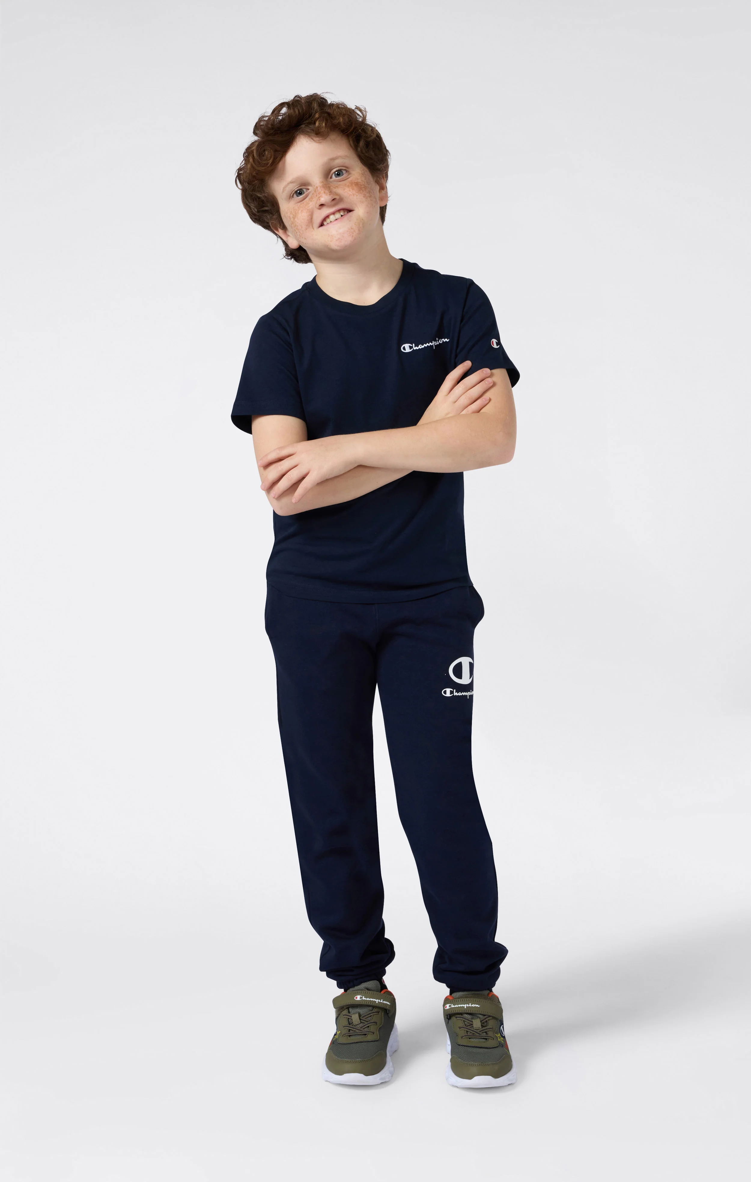 Boys' Fleece Rib Cuff Jogger Pants - Image 2
