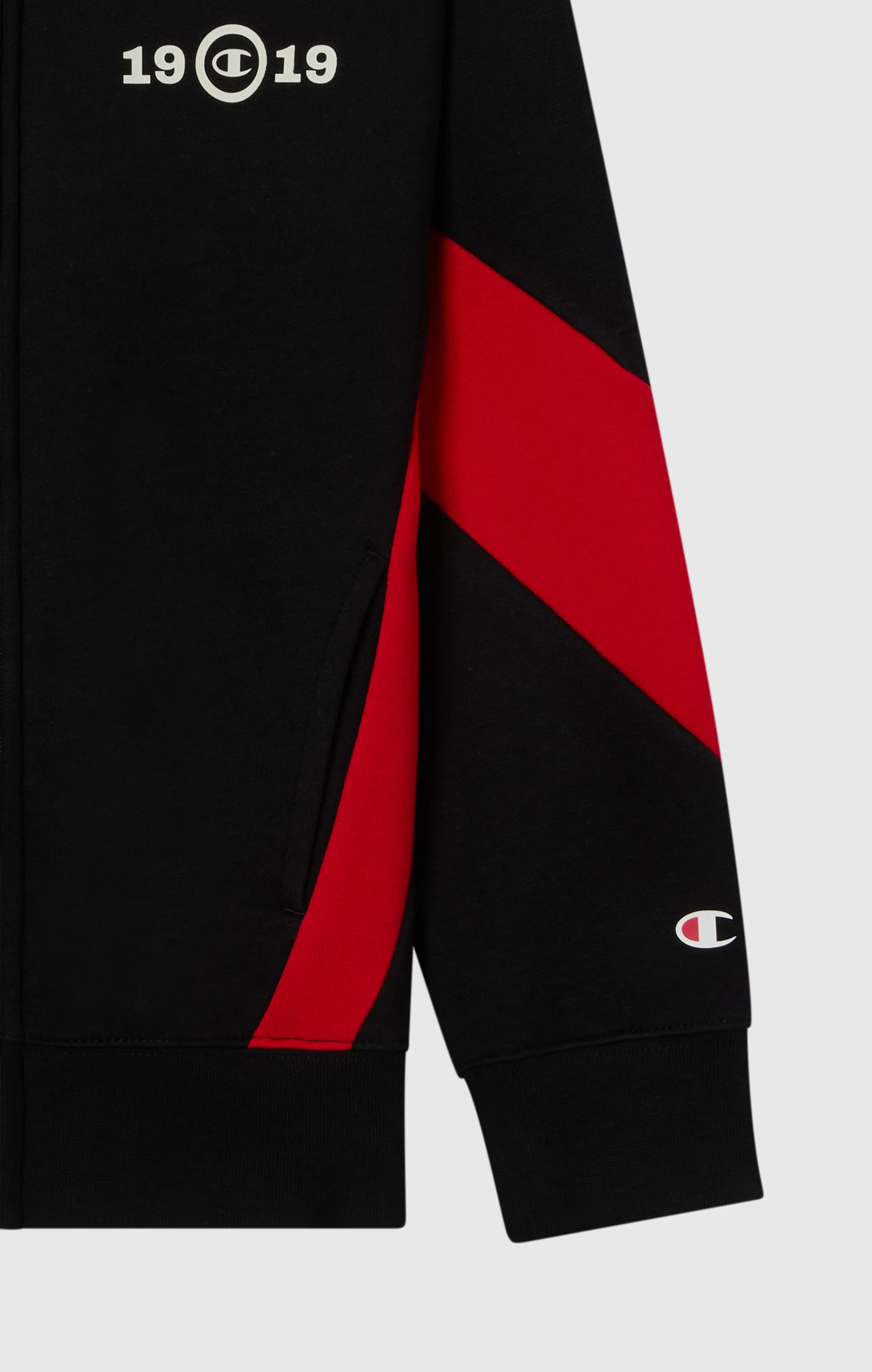 Boys’ Fleece Sweatsuit with Color Block Inserts - Image 5