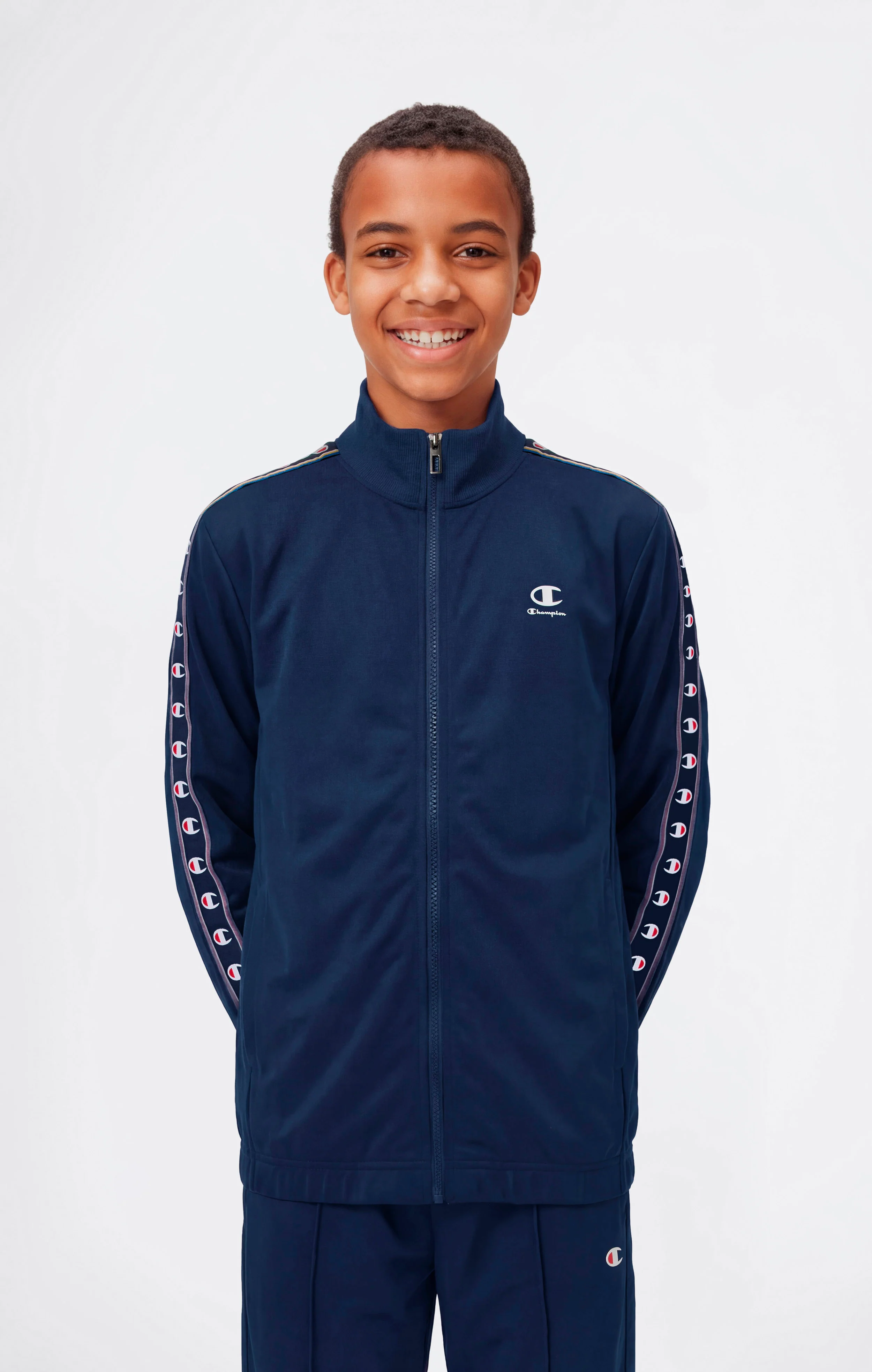 Boys’ Full Zip Sweatshirt and Pants Tracksuit - Image 2