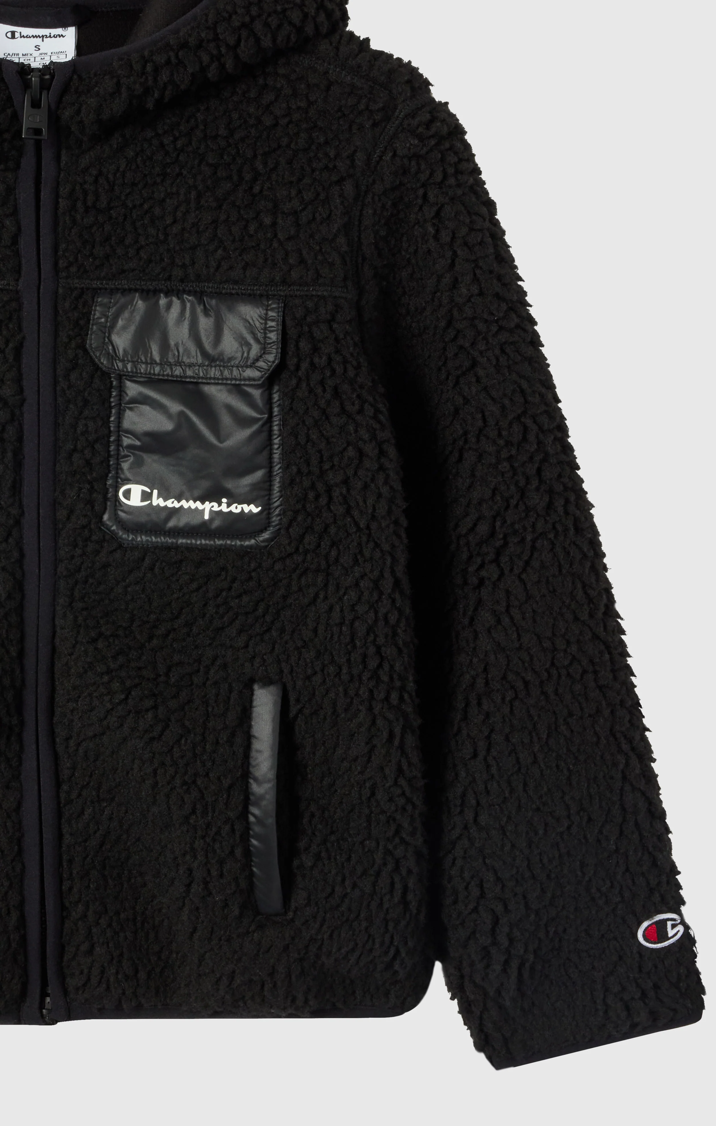 Boys’ Polar Teddy Full-Zip Hoodie - Image 3