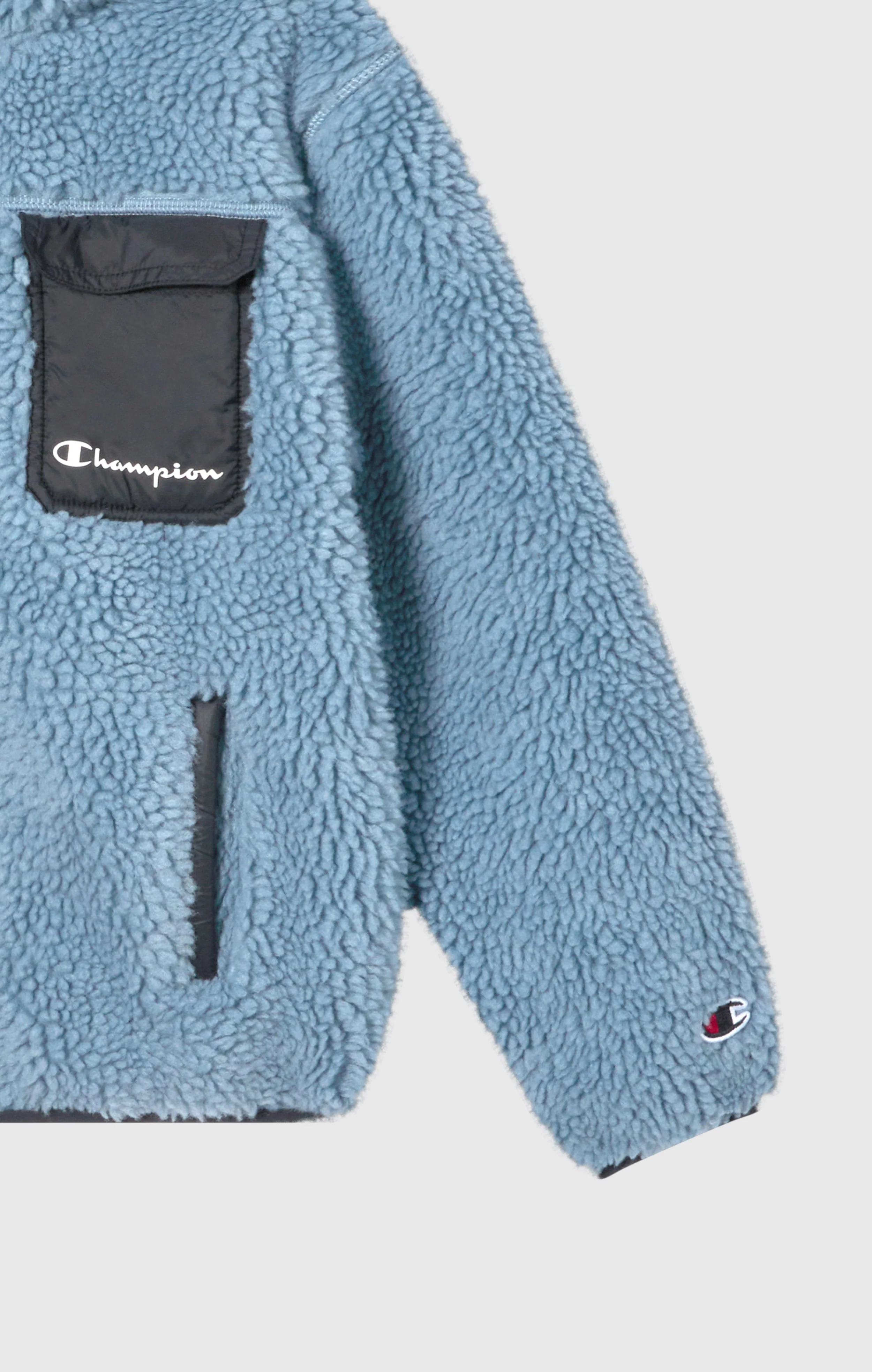 Boys’ Polar Teddy Full-Zip Hoodie - Image 2