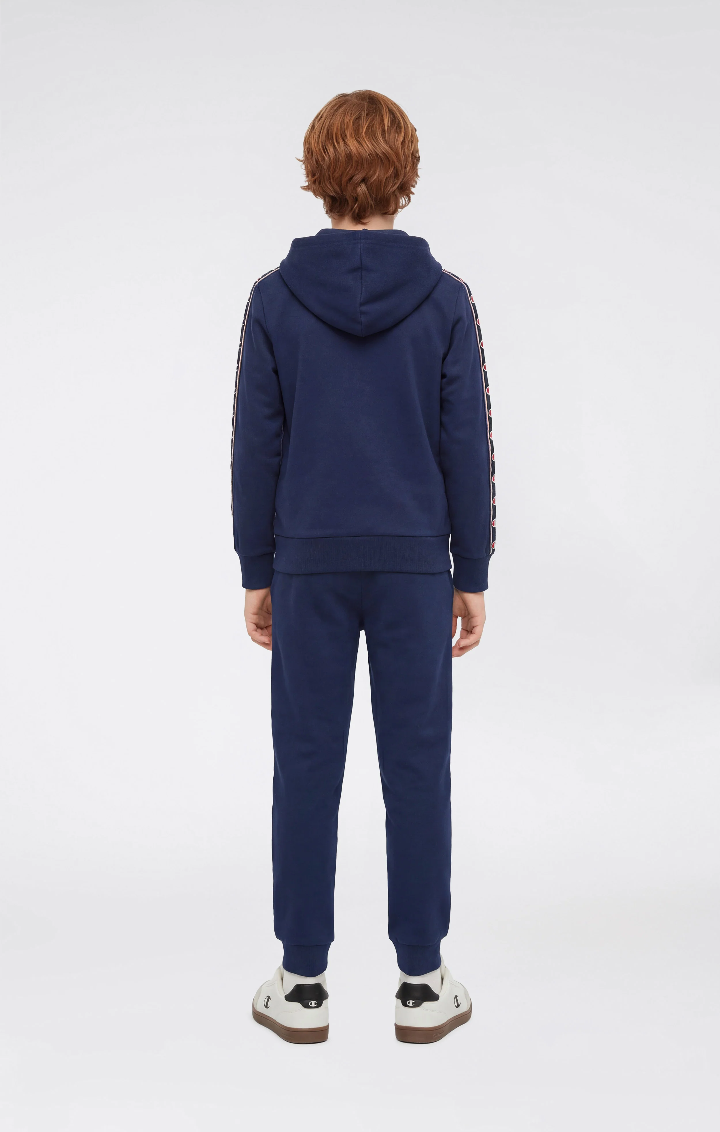 Boys’ Hooded Full Zip Sweatshirt and Pants Tracksuit - Image 3