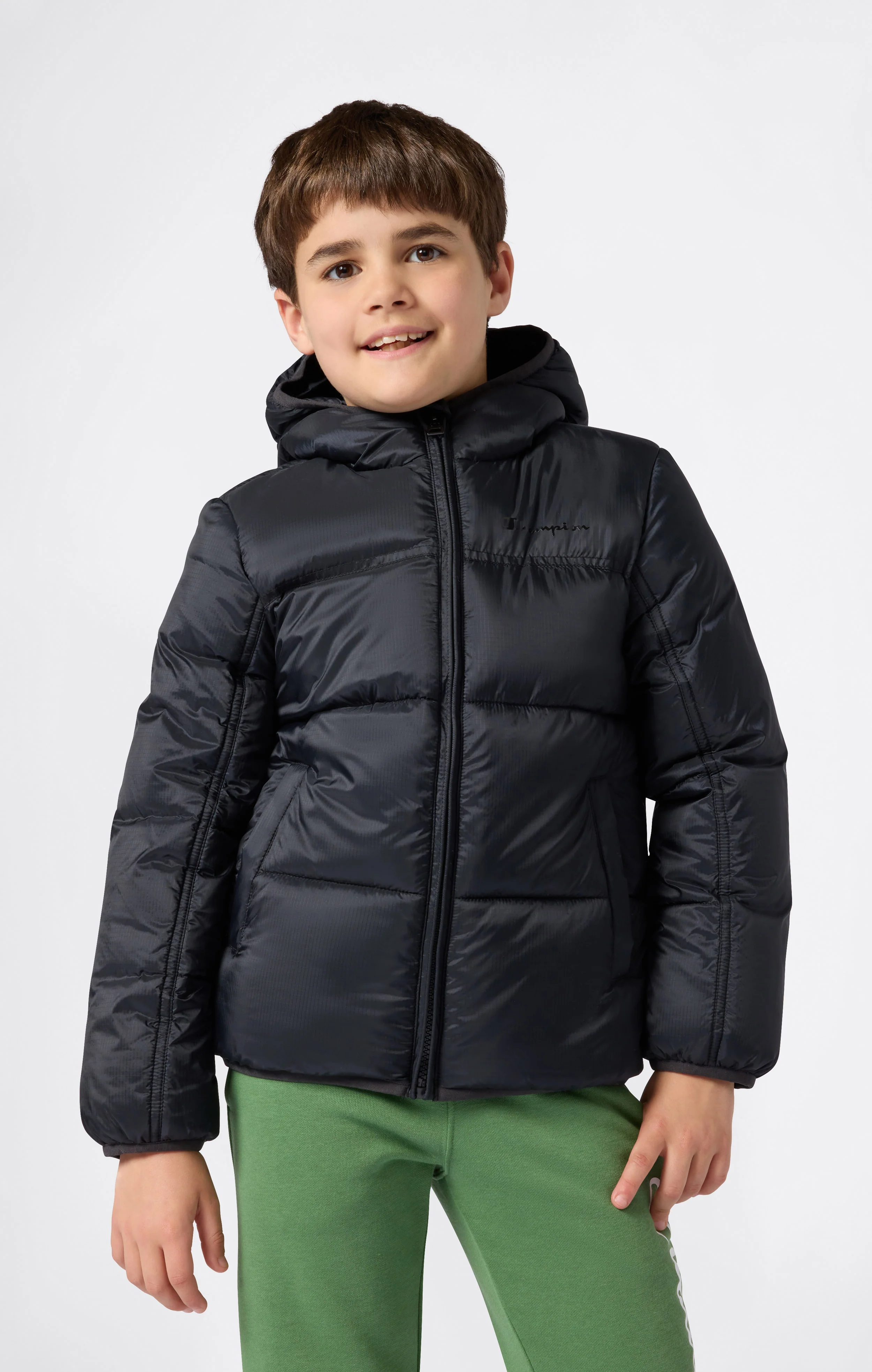 Padded Hooded Jacket for Kids - Image 3