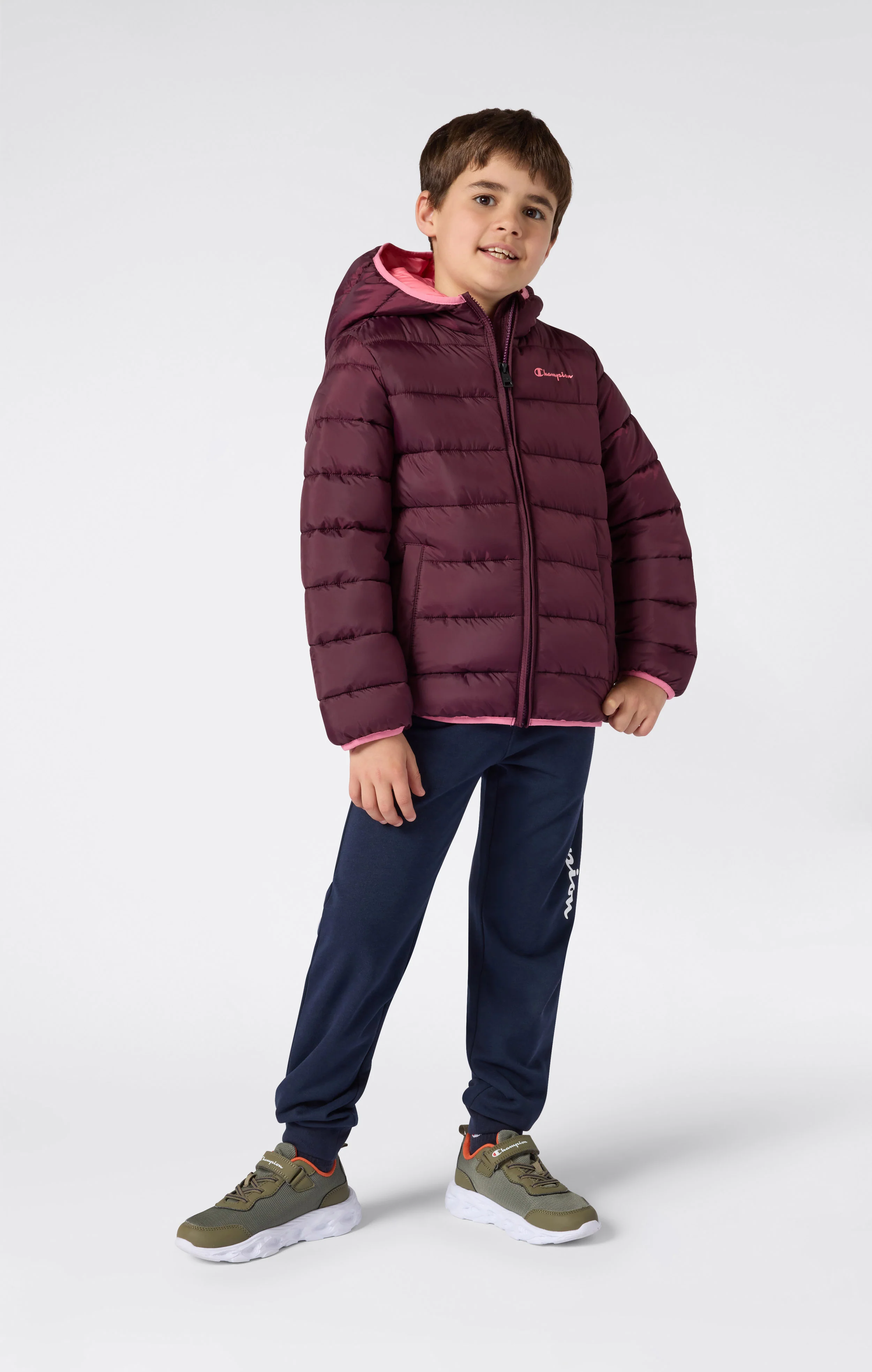 Padded Jacket with Hood for Kids - Image 4
