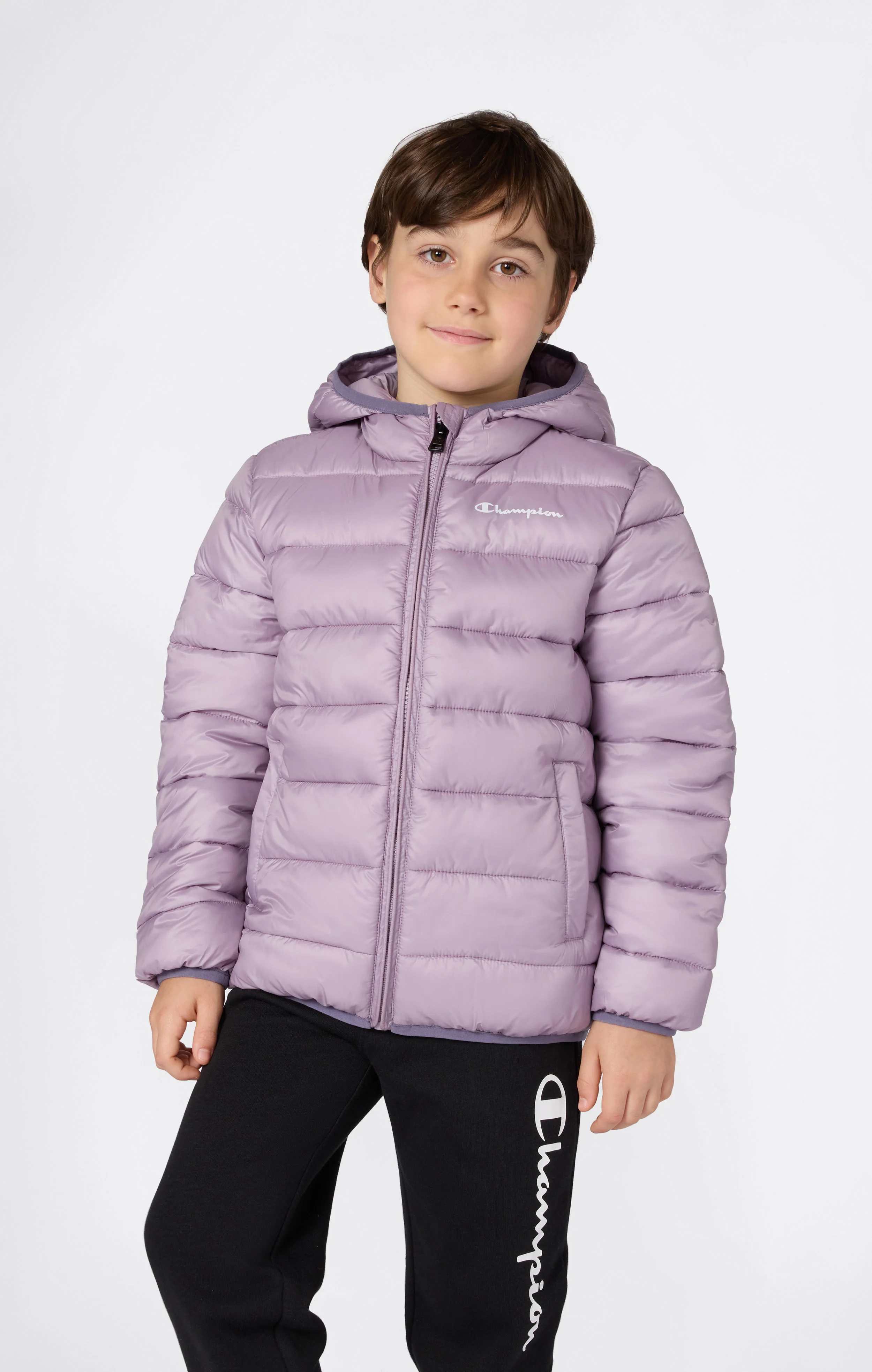 Padded Jacket with Hood for Kids - Image 2