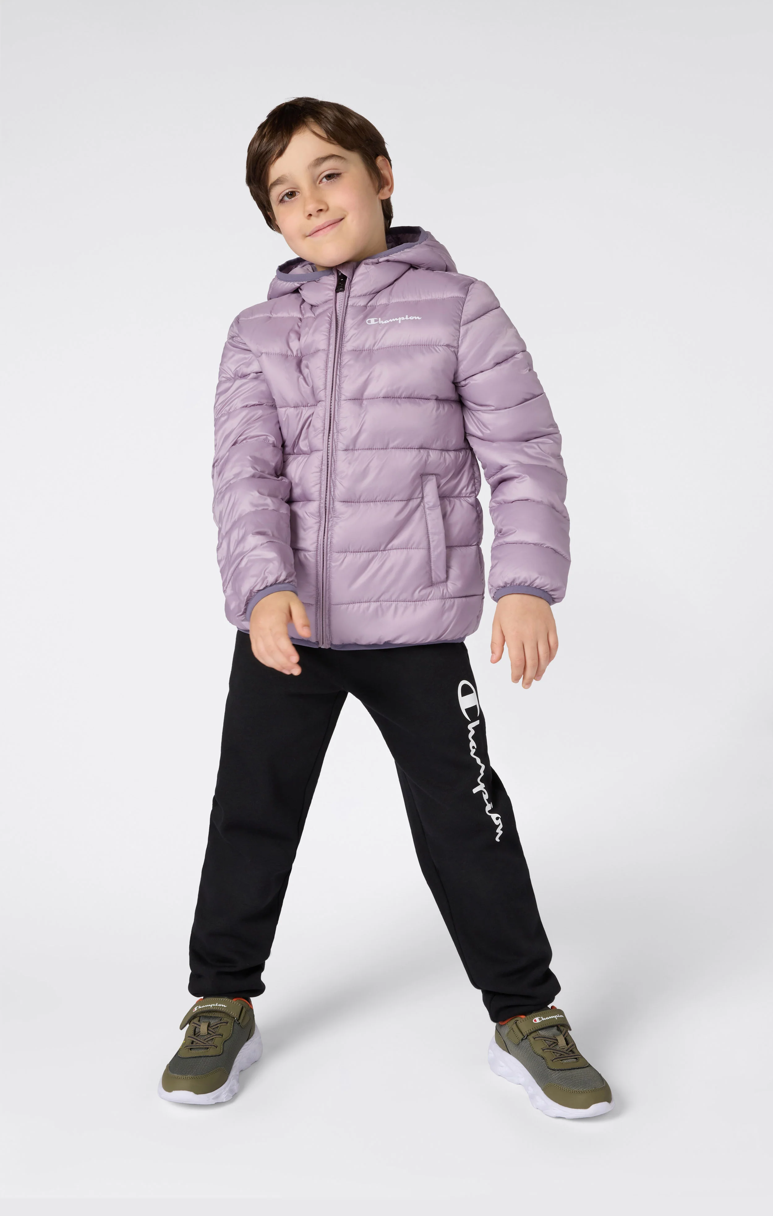 Padded Jacket with Hood for Kids - Image 4