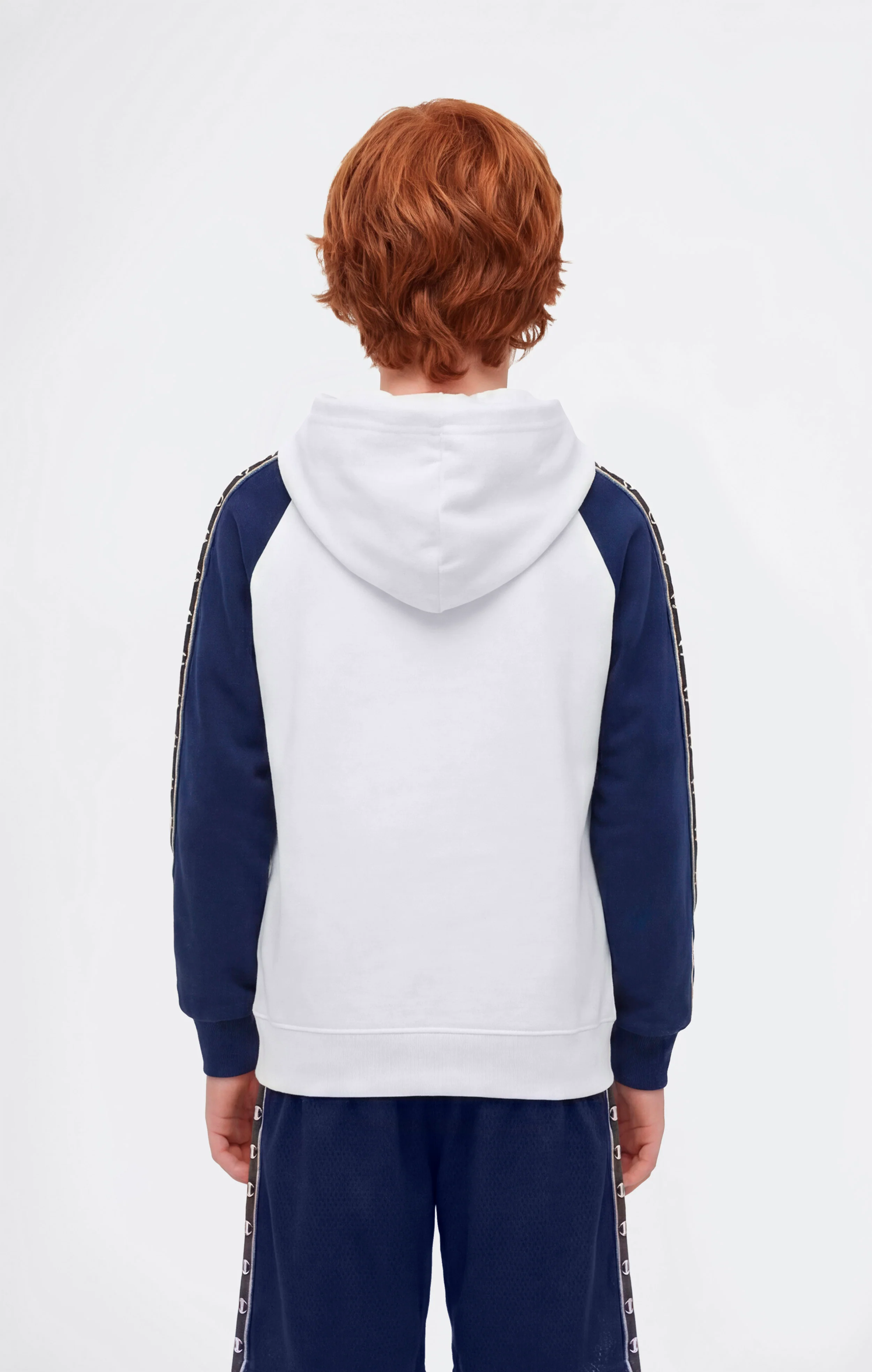 Boys’ Hooded Sweatshirt with C-Logo Tape - Image 3