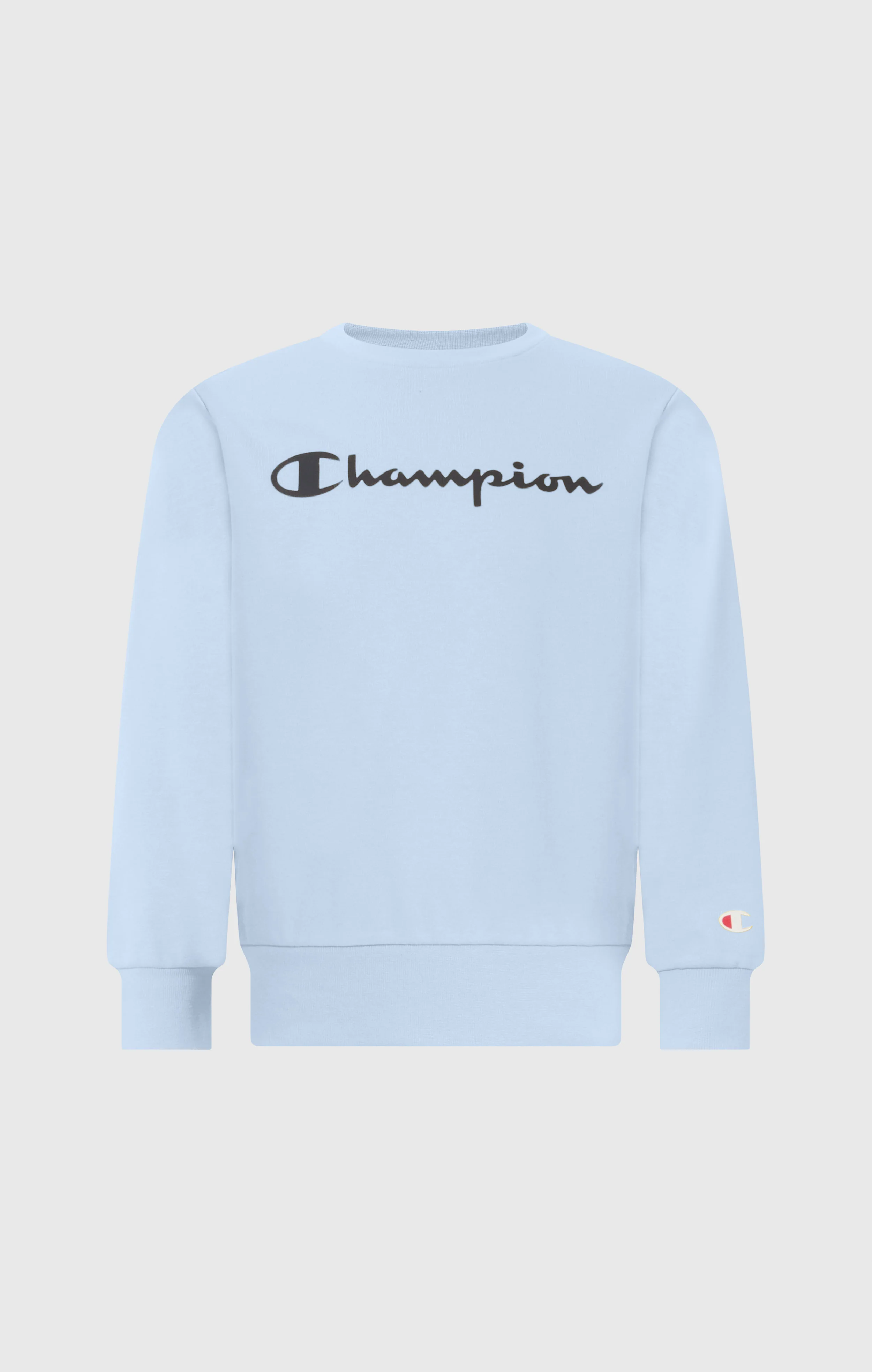 Boys’ Lightweight Crewneck Sweatshirt with Maxi Printed Logo - Image 5