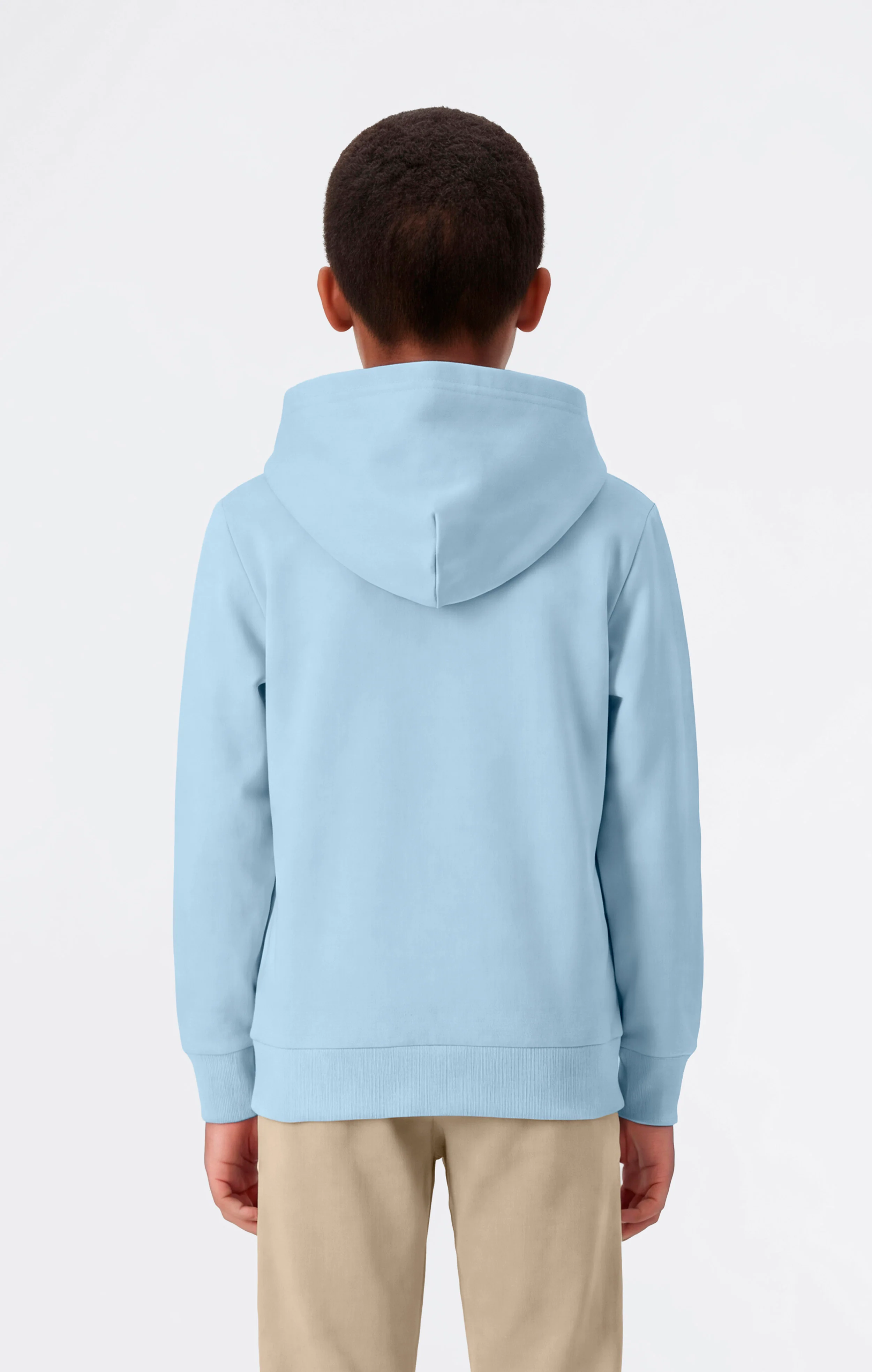 Boys’ Lightweight Hooded Sweatshirt with Maxi Printed Logo - Image 3