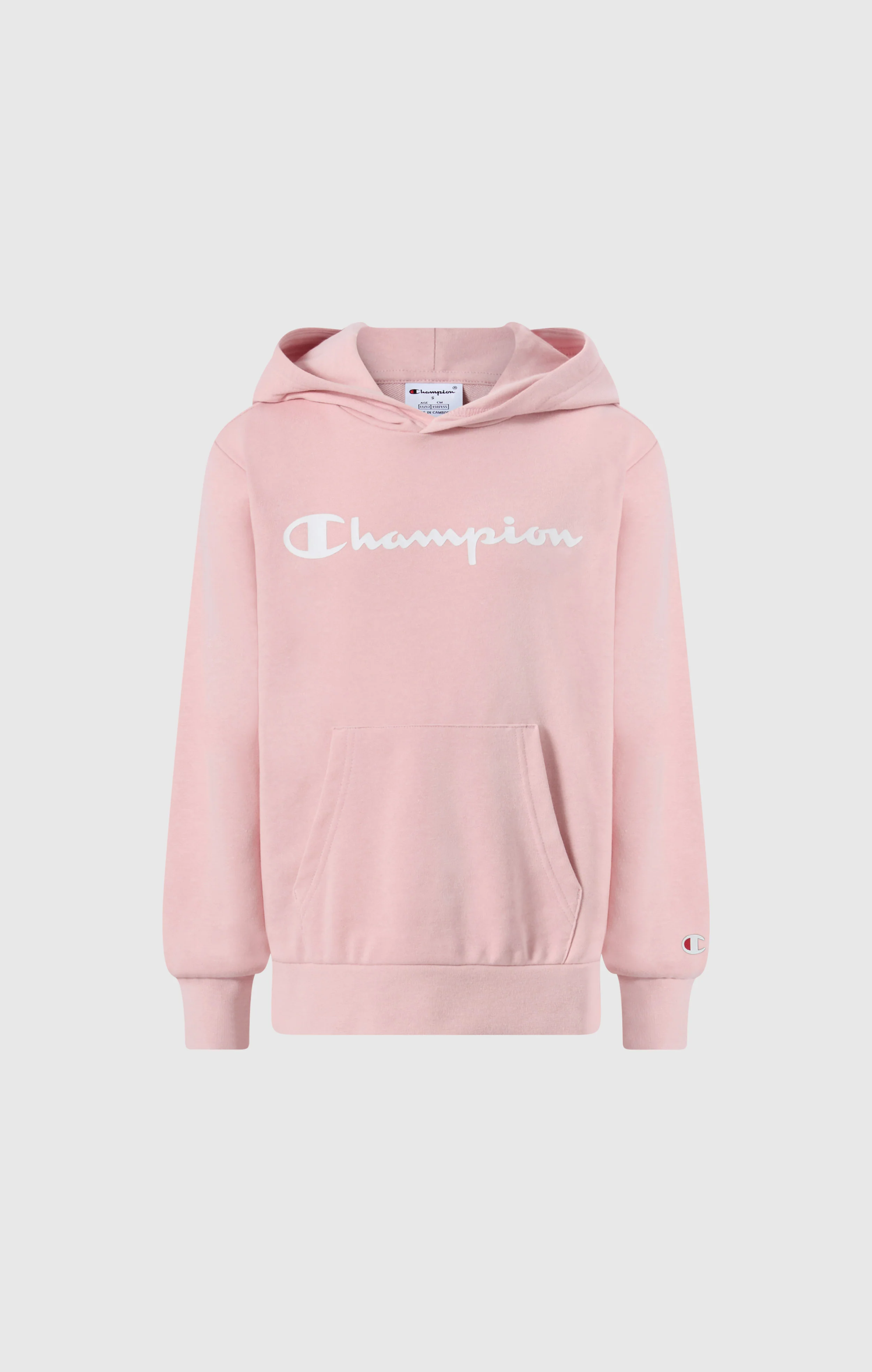 Boys’ Lightweight Hooded Sweatshirt with Maxi Printed Logo