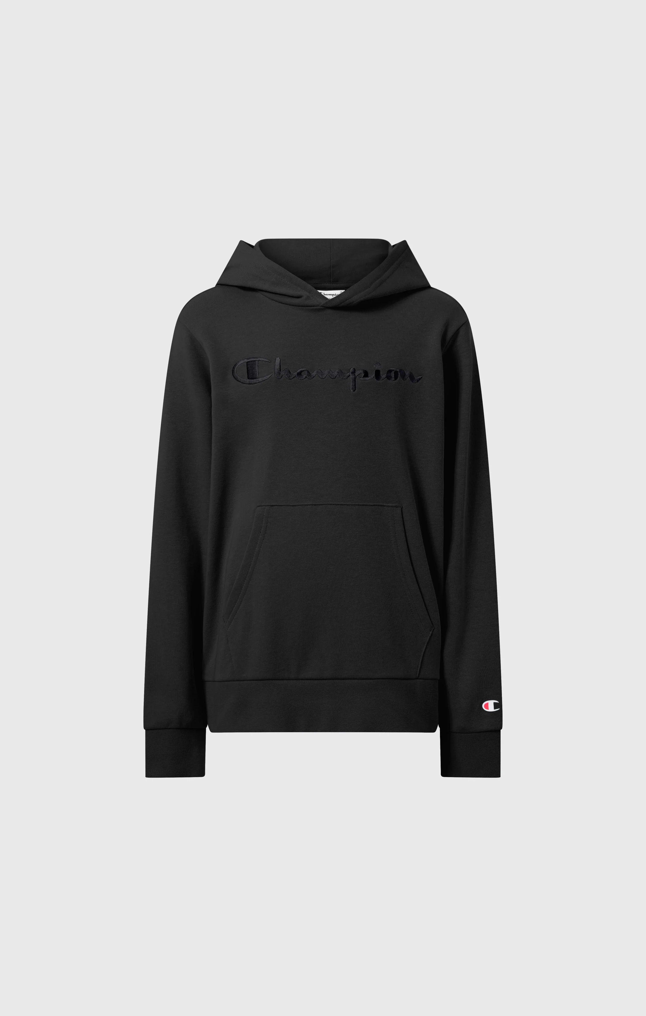 Boys’ Lightweight Hooded Sweatshirt with Tonal Embroidered Maxi Logo Icons - Image 4