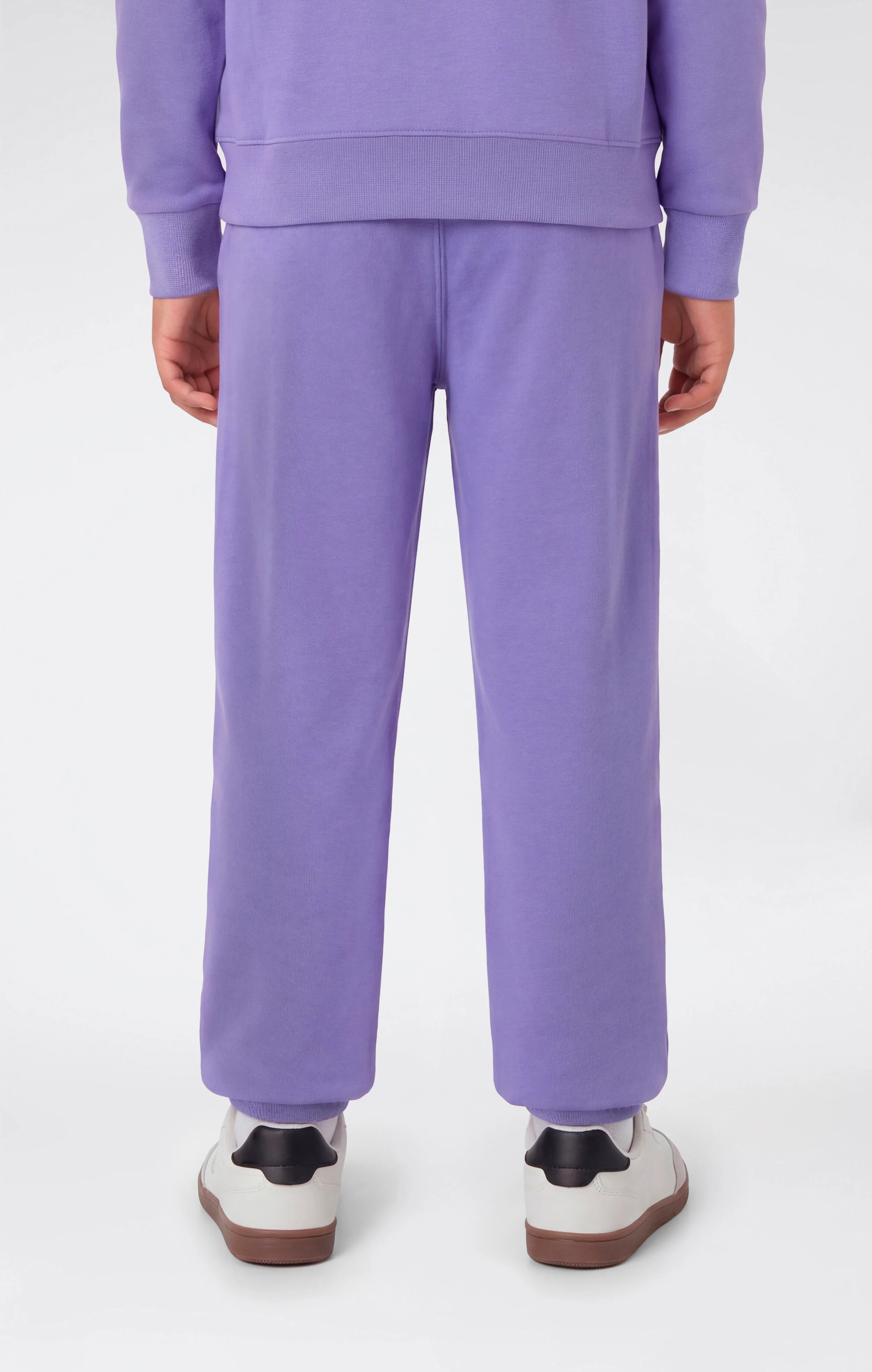 Boys’ Lightweight Jogger Pants with Rib Cuffs and Maxi Printed Logo - Image 3