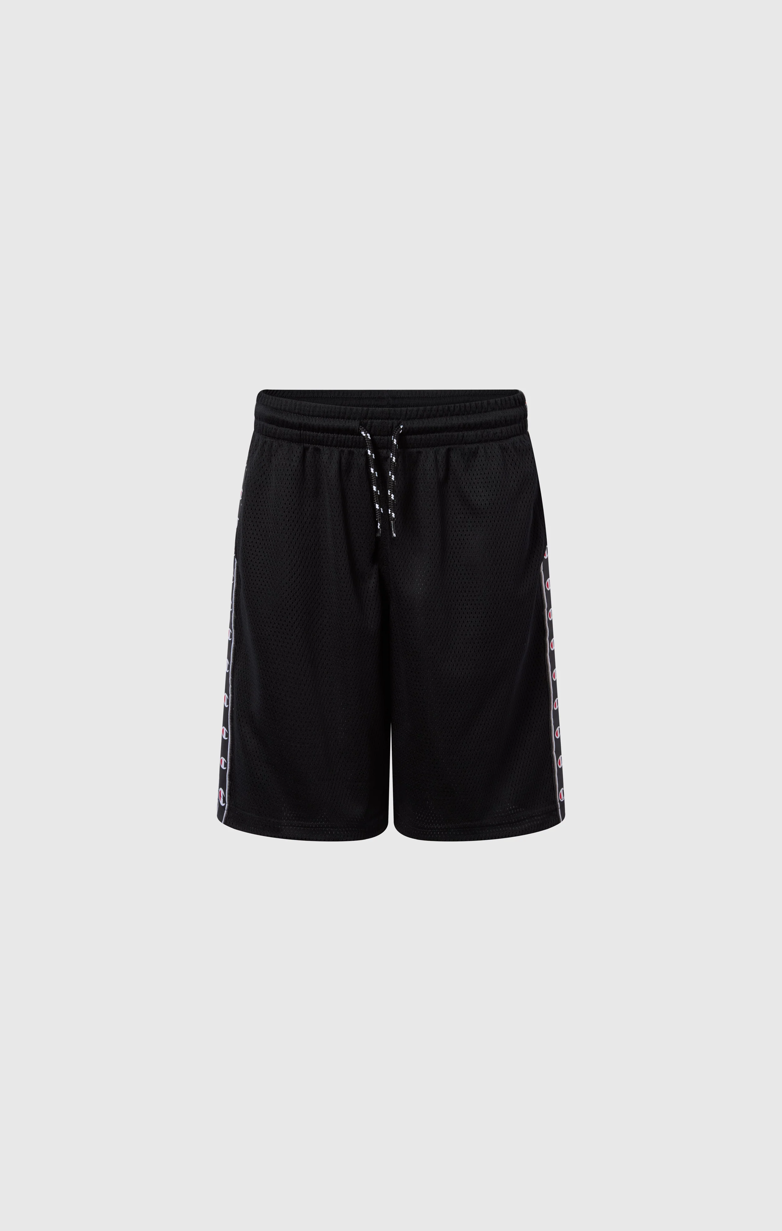 Boys’ Mesh Bermuda Shorts with Tape Logo - Image 4