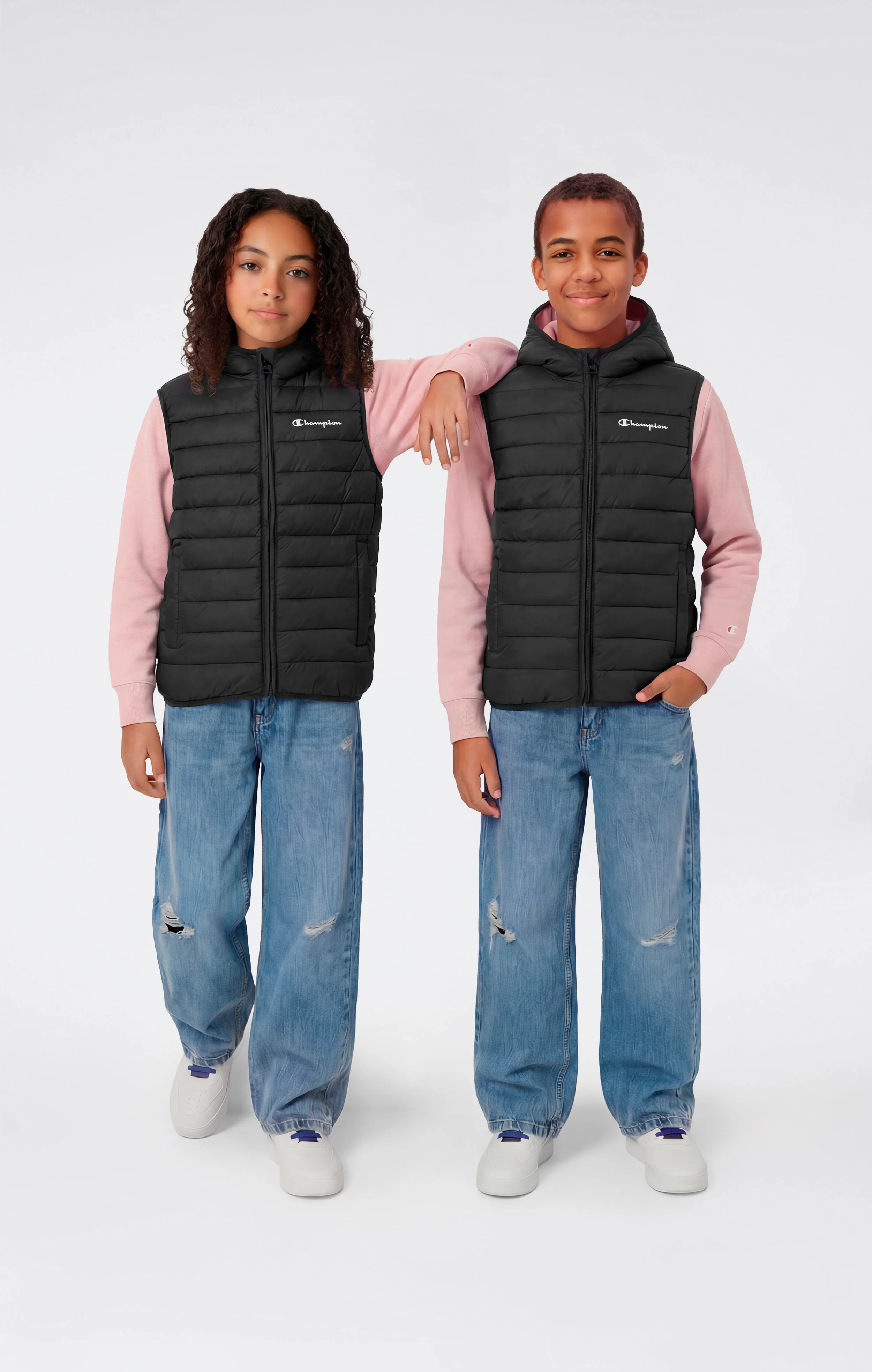 Boys’ Padded Hooded Vest