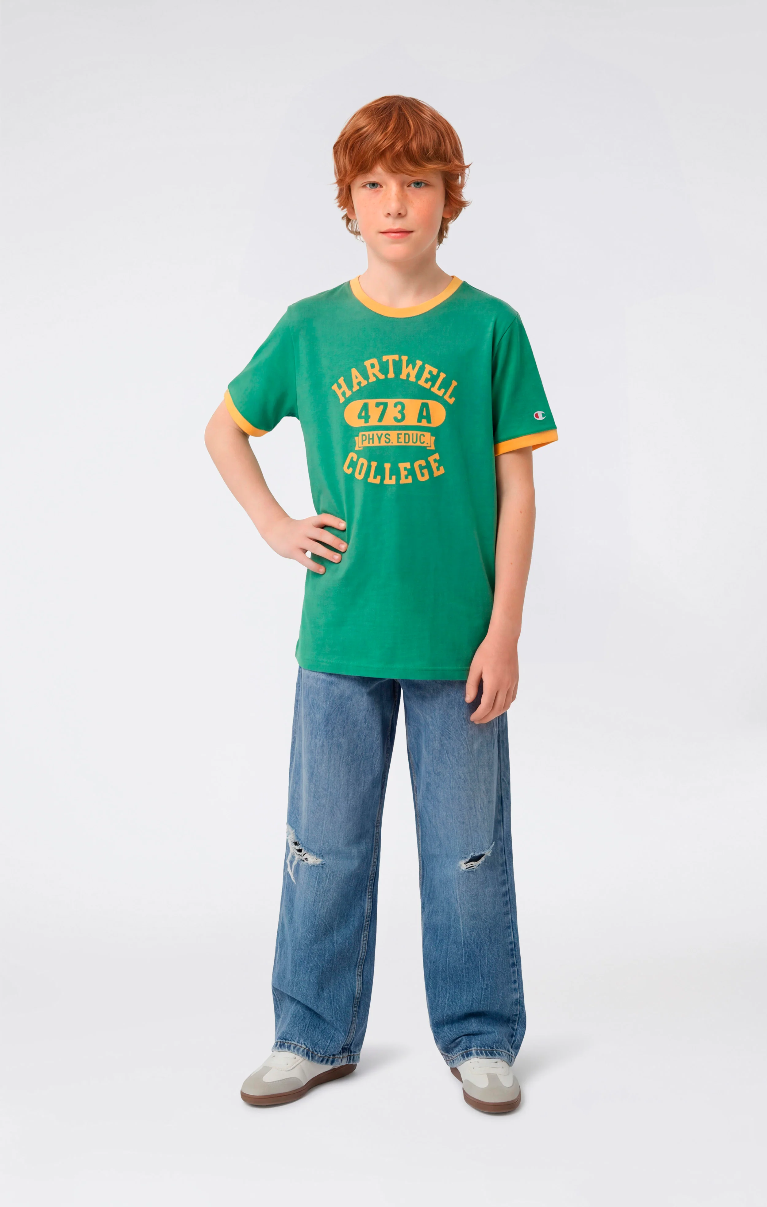 Boys’ Ringer T-Shirt with Graphic - Image 2
