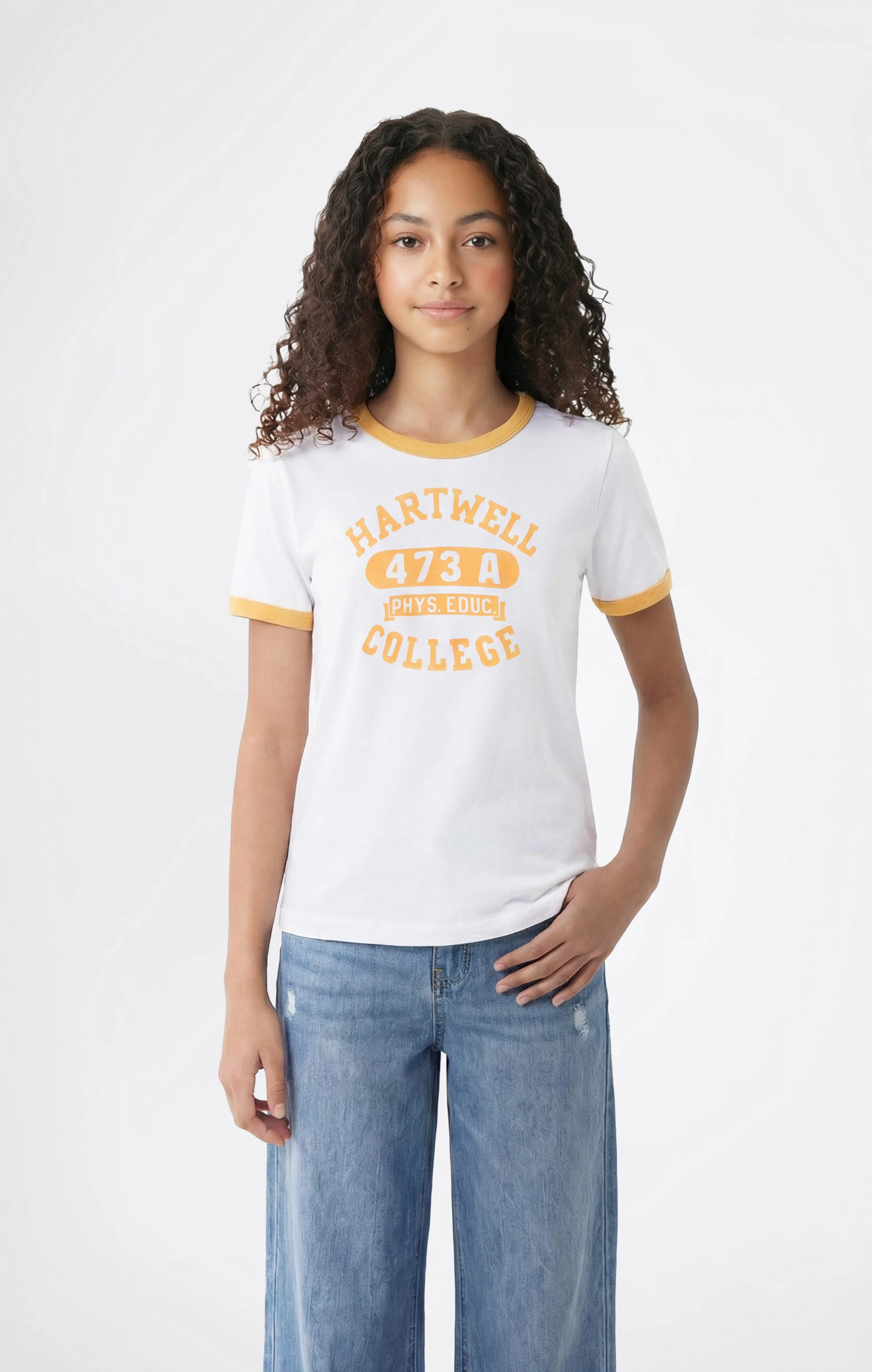 Boys’ Ringer T-Shirt with Graphic