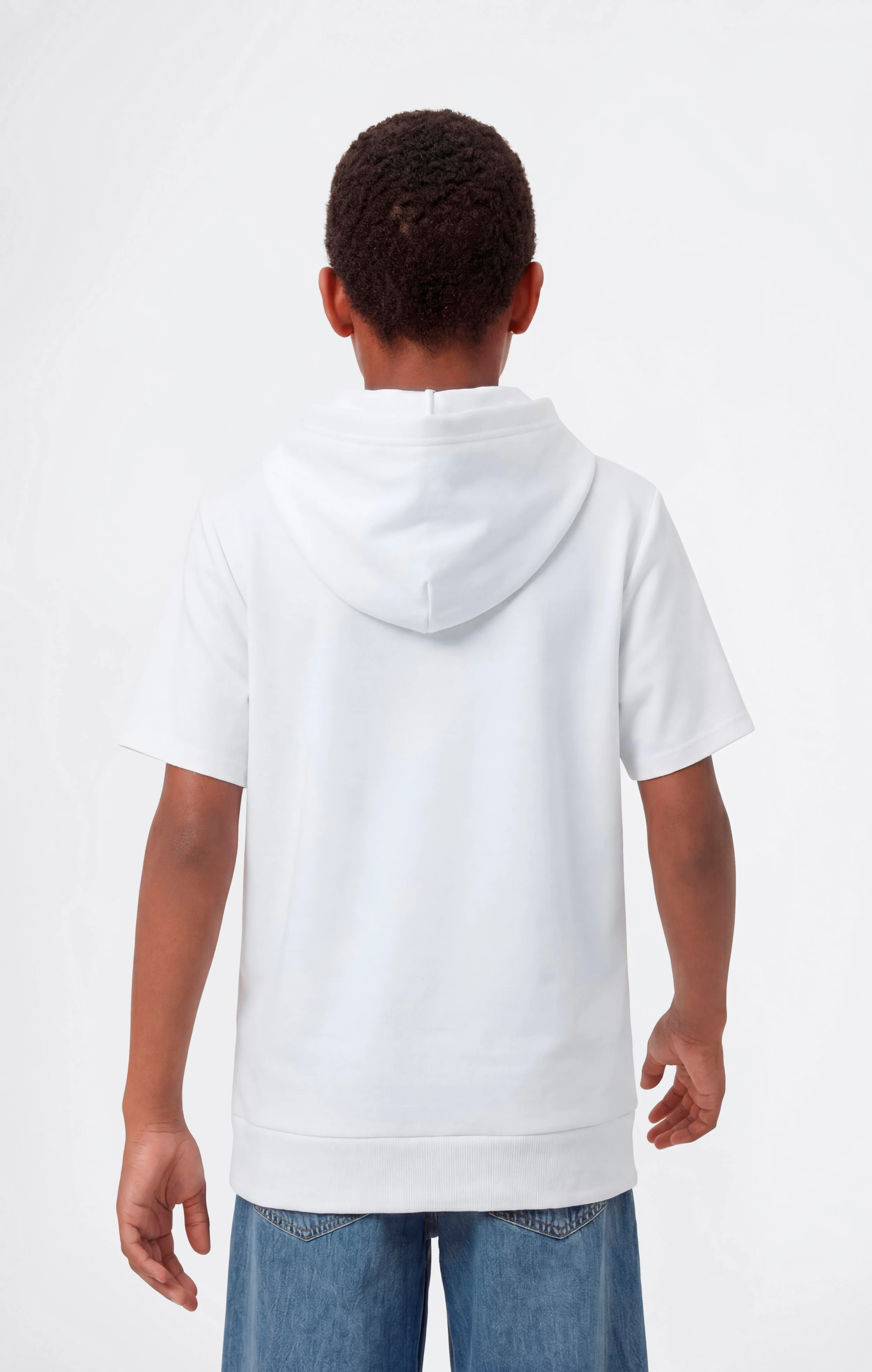 Boys’ Short Sleeve Hooded Sweatshirt Icons - Image 3