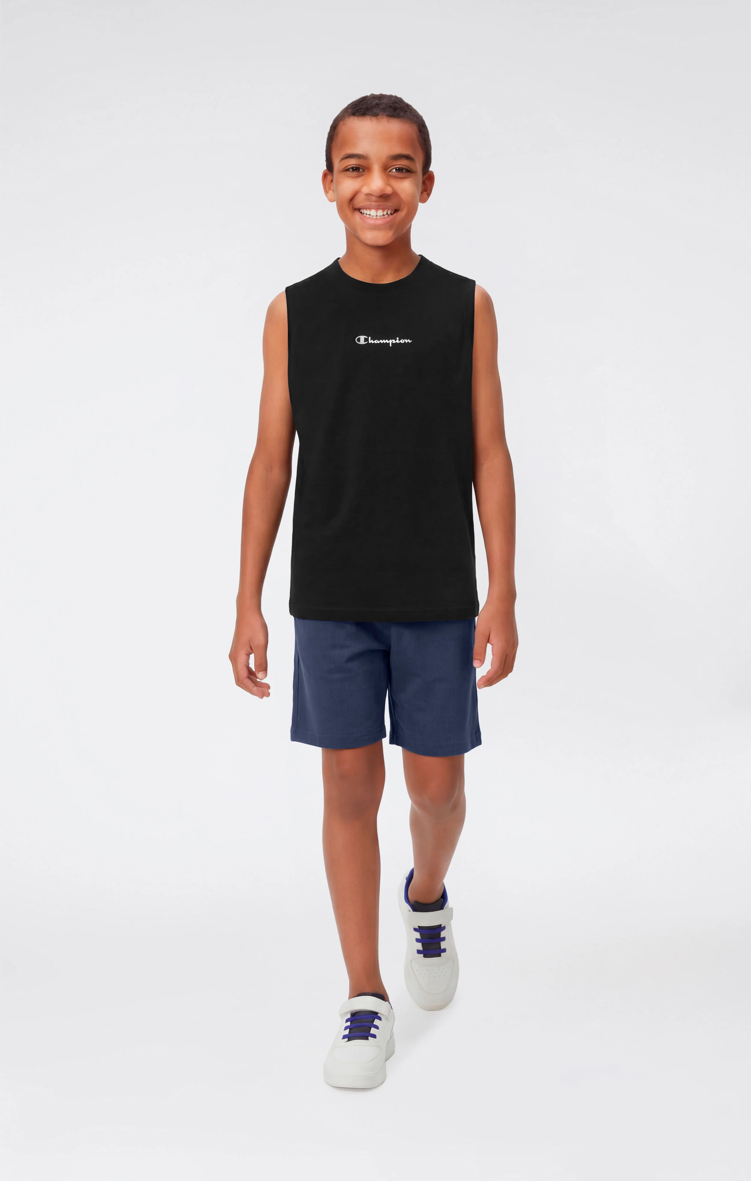 Boys’ Sleeveless T-Shirt Icons - Image 2