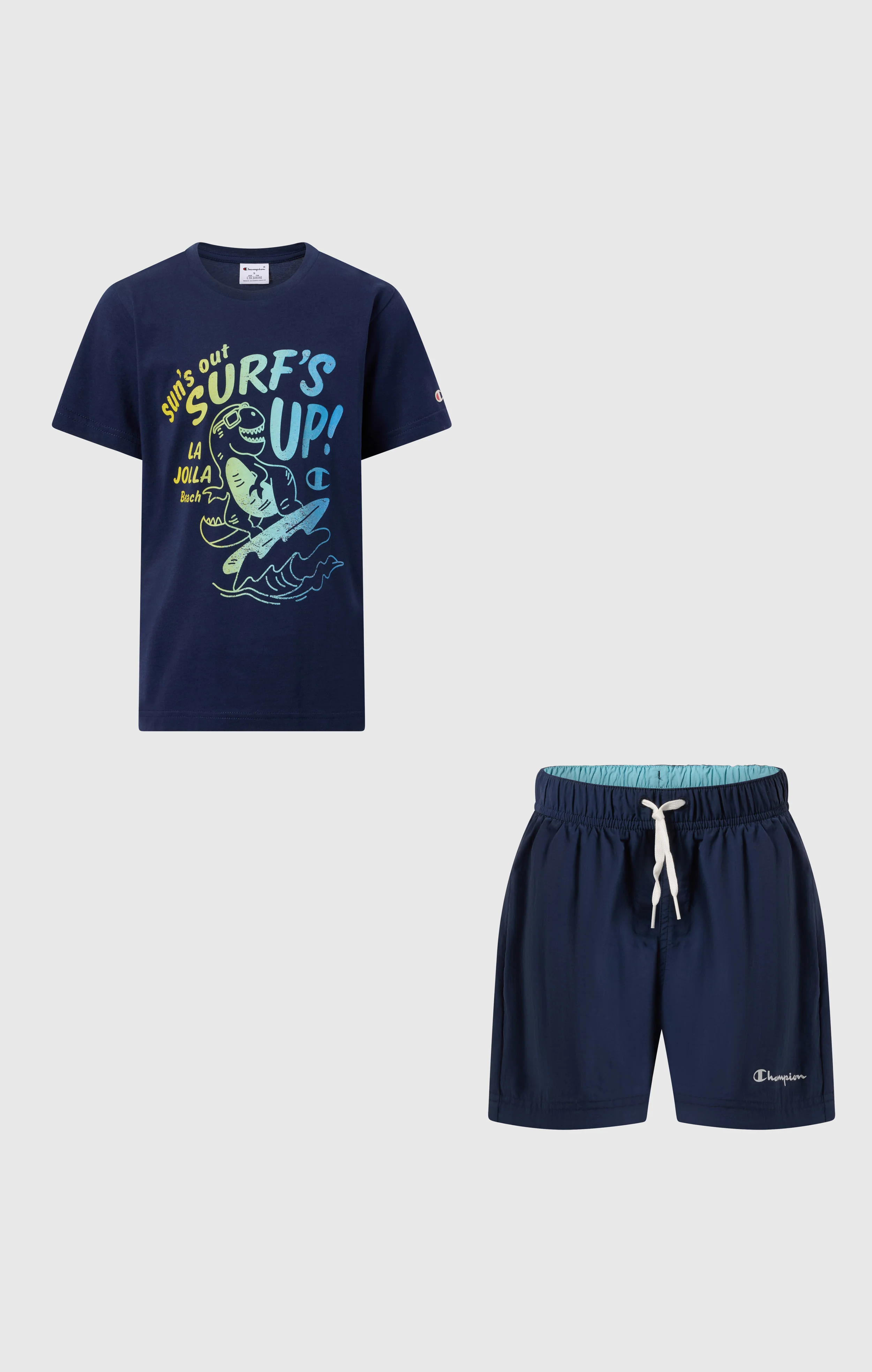 Boys’ T-Shirt and Swim Shorts Set - Image 4