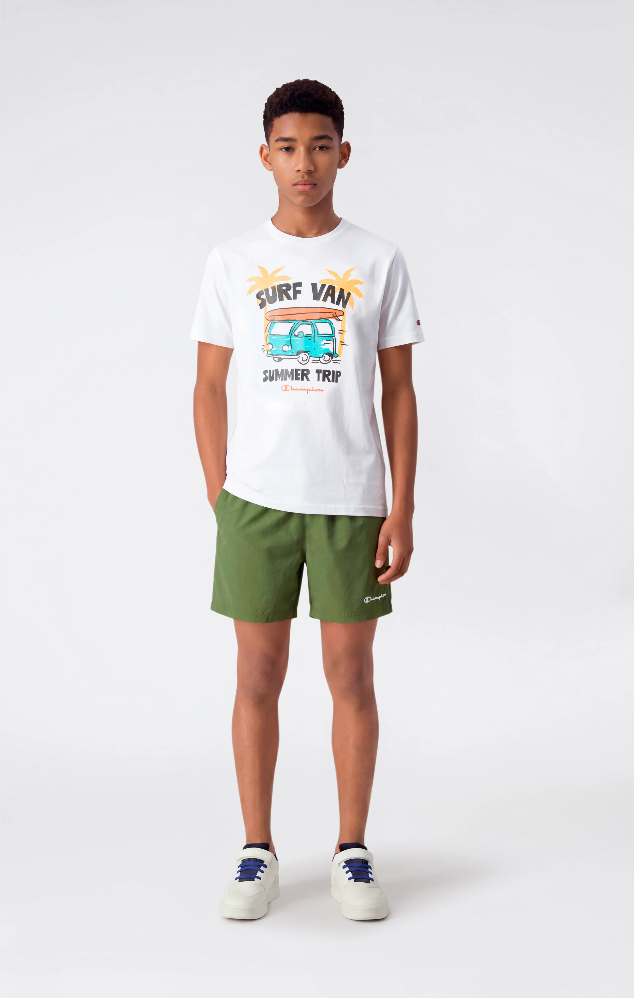 Boys’ T-Shirt and Swim Shorts Set - Image 2