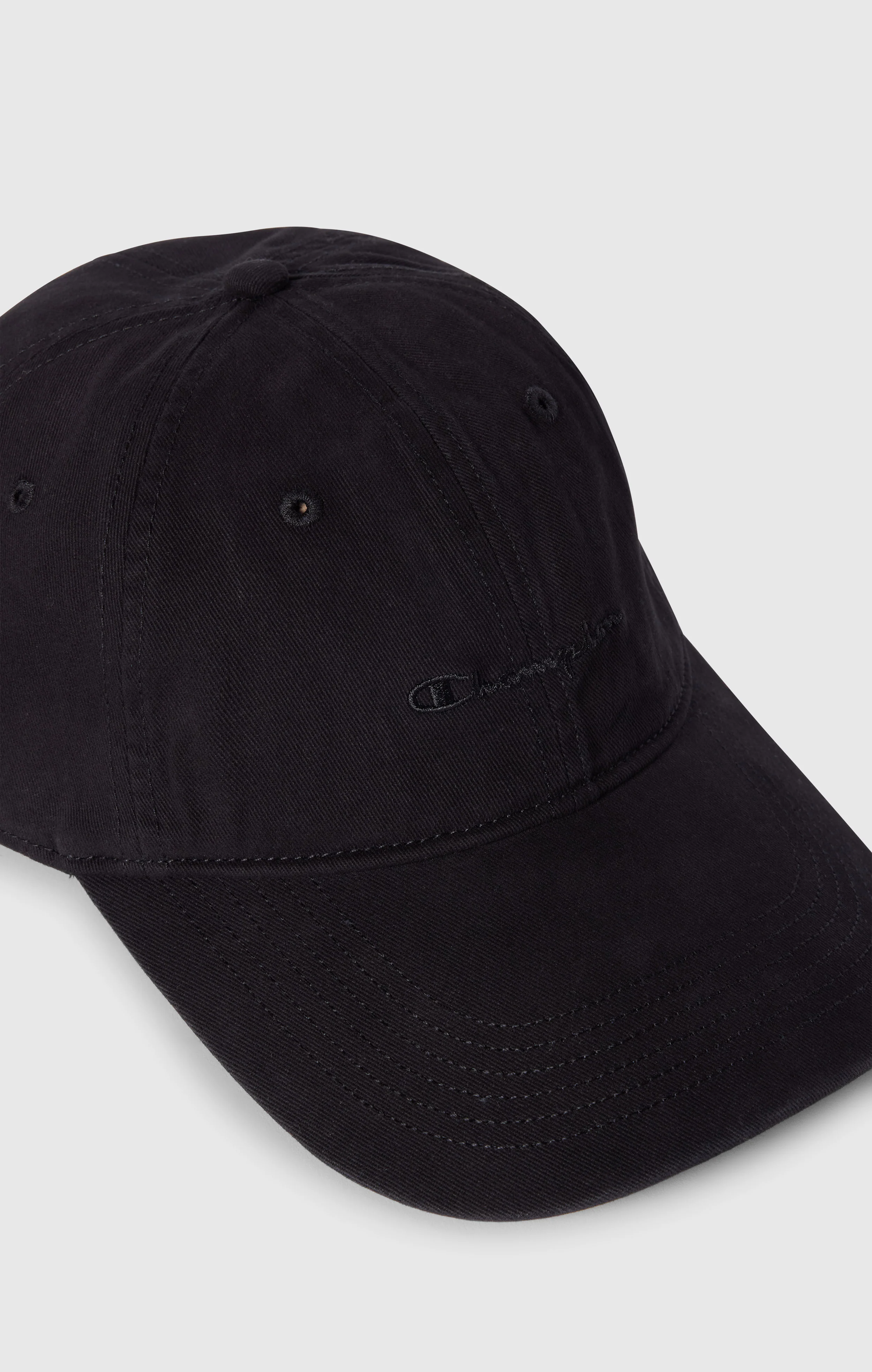 Cotton Twill Baseball Cap with Central Logo - Image 3