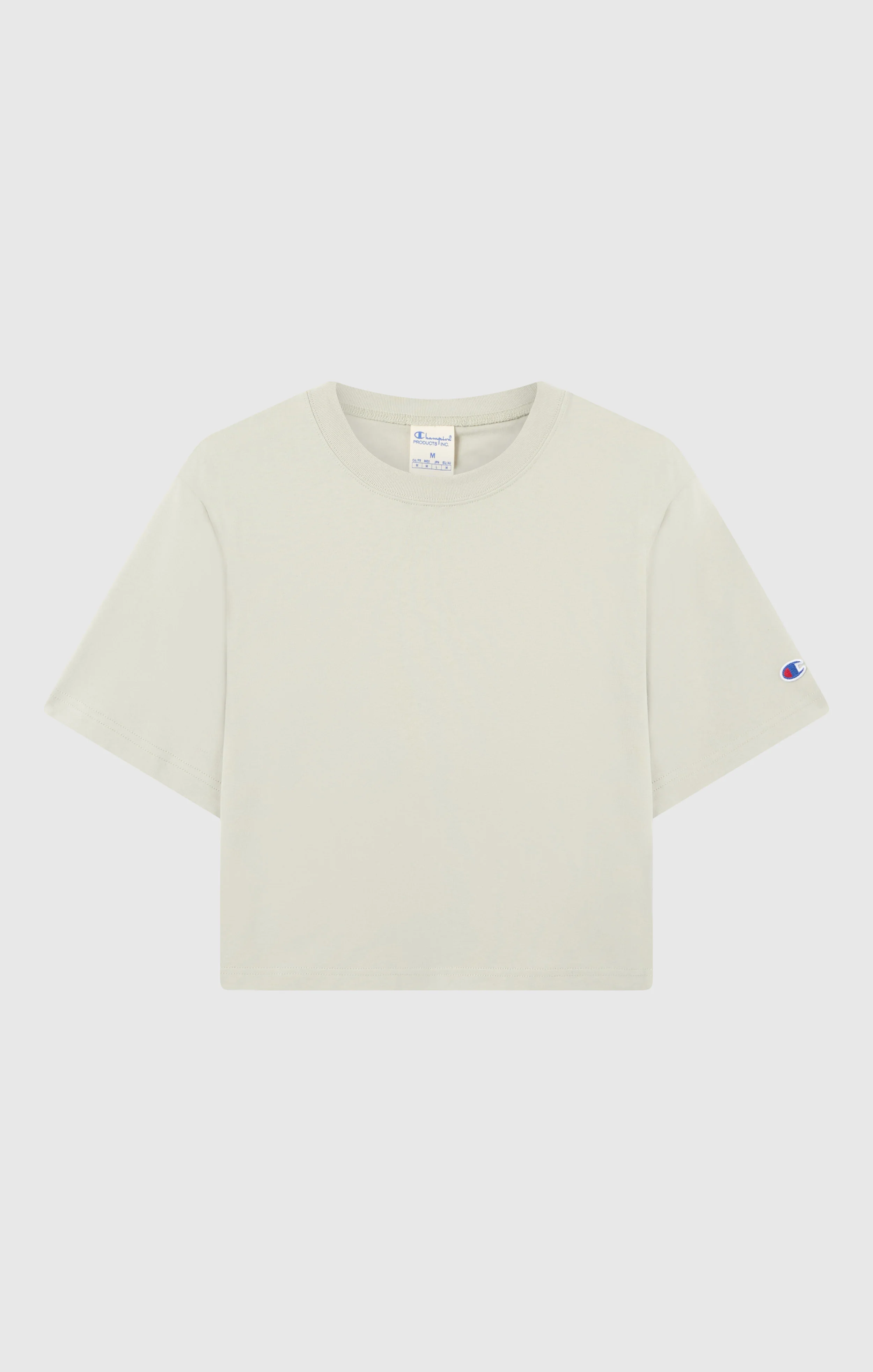 Cropped Women's T-Shirt in Heavy Cotton Jersey - Image 6