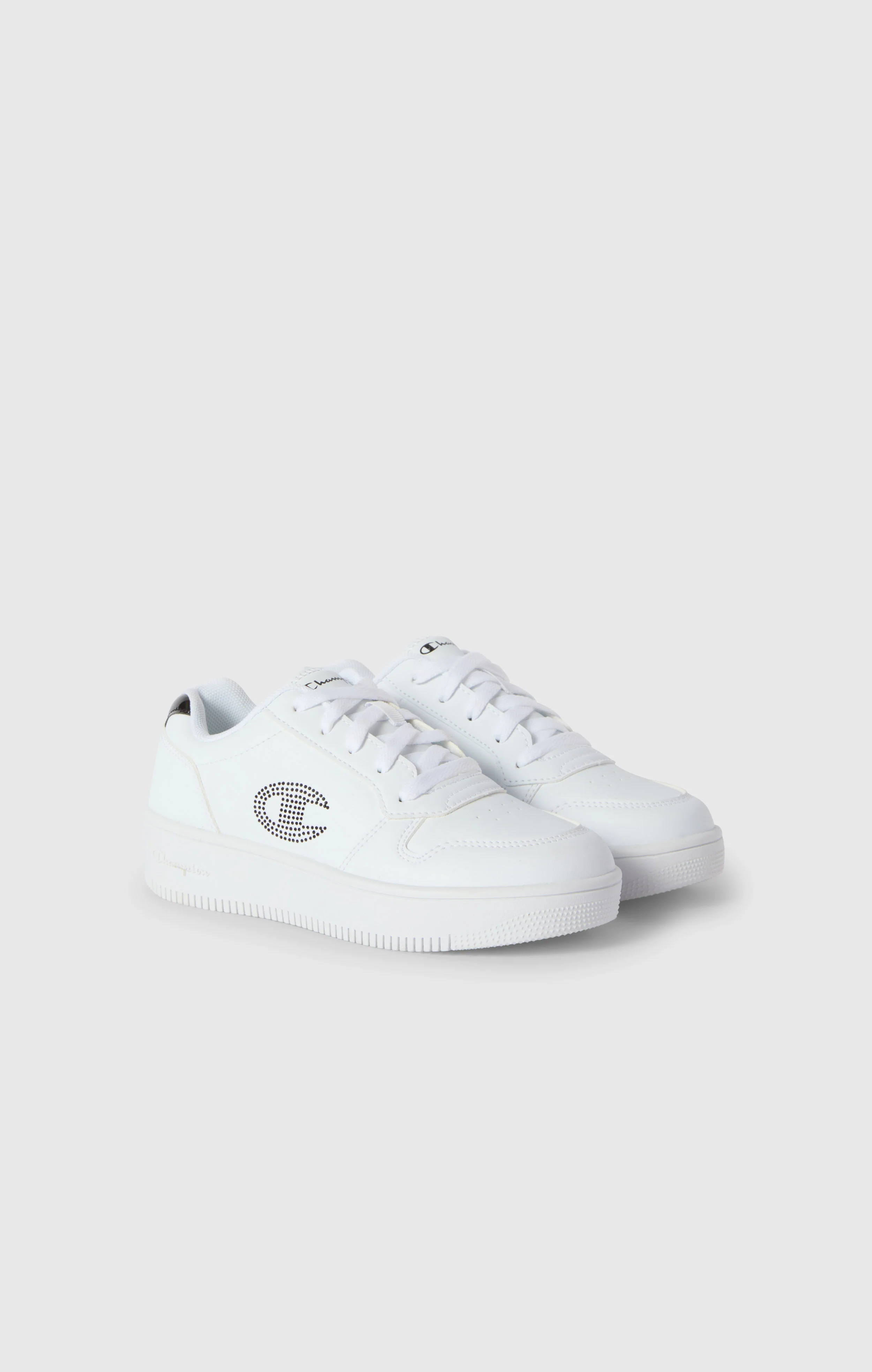 Girl's RD18 PLATFORM GLITTER G GS Trainers Low - Image 2