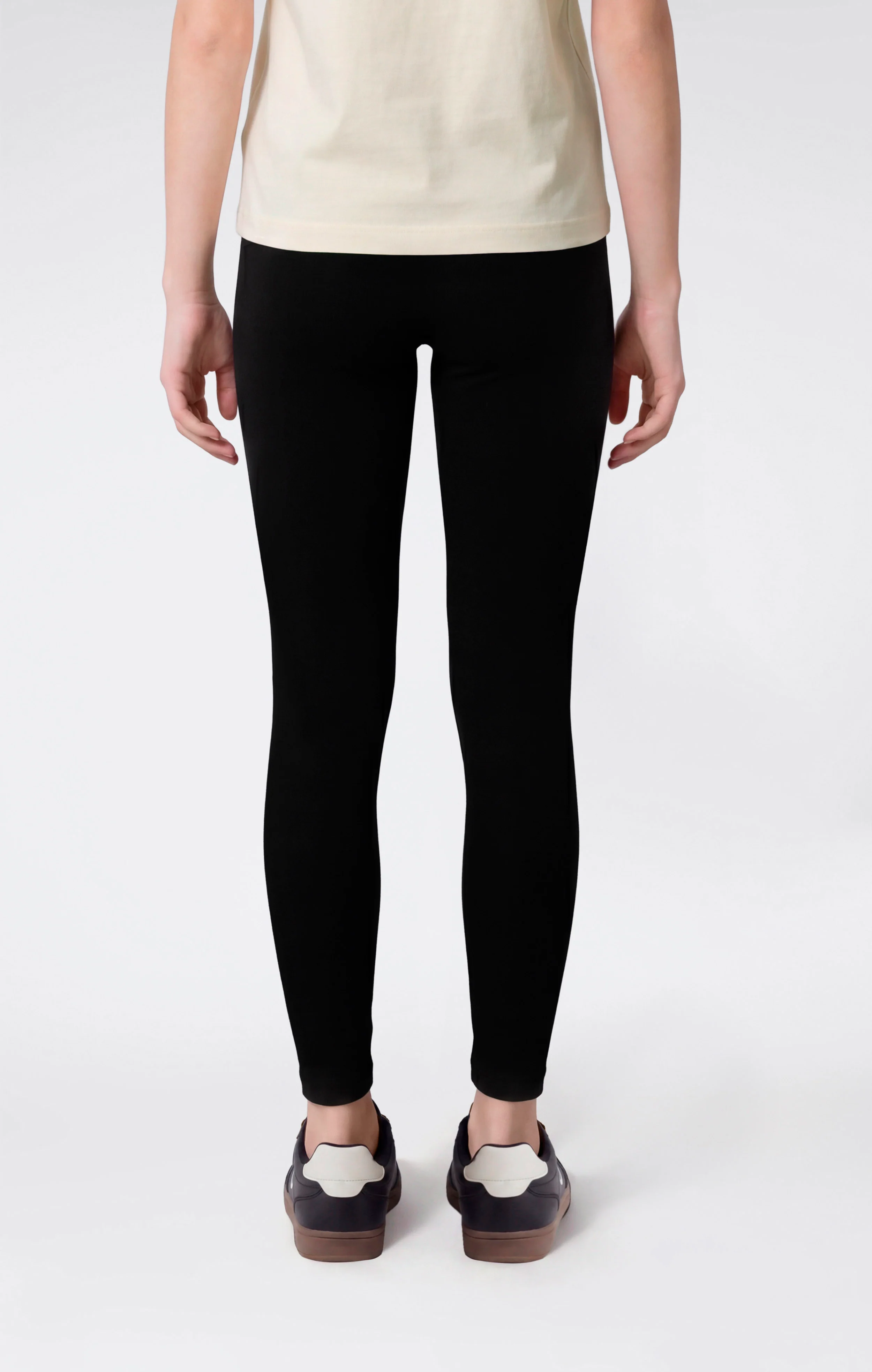 Girls' Cotton Stretch Leggings - Image 3