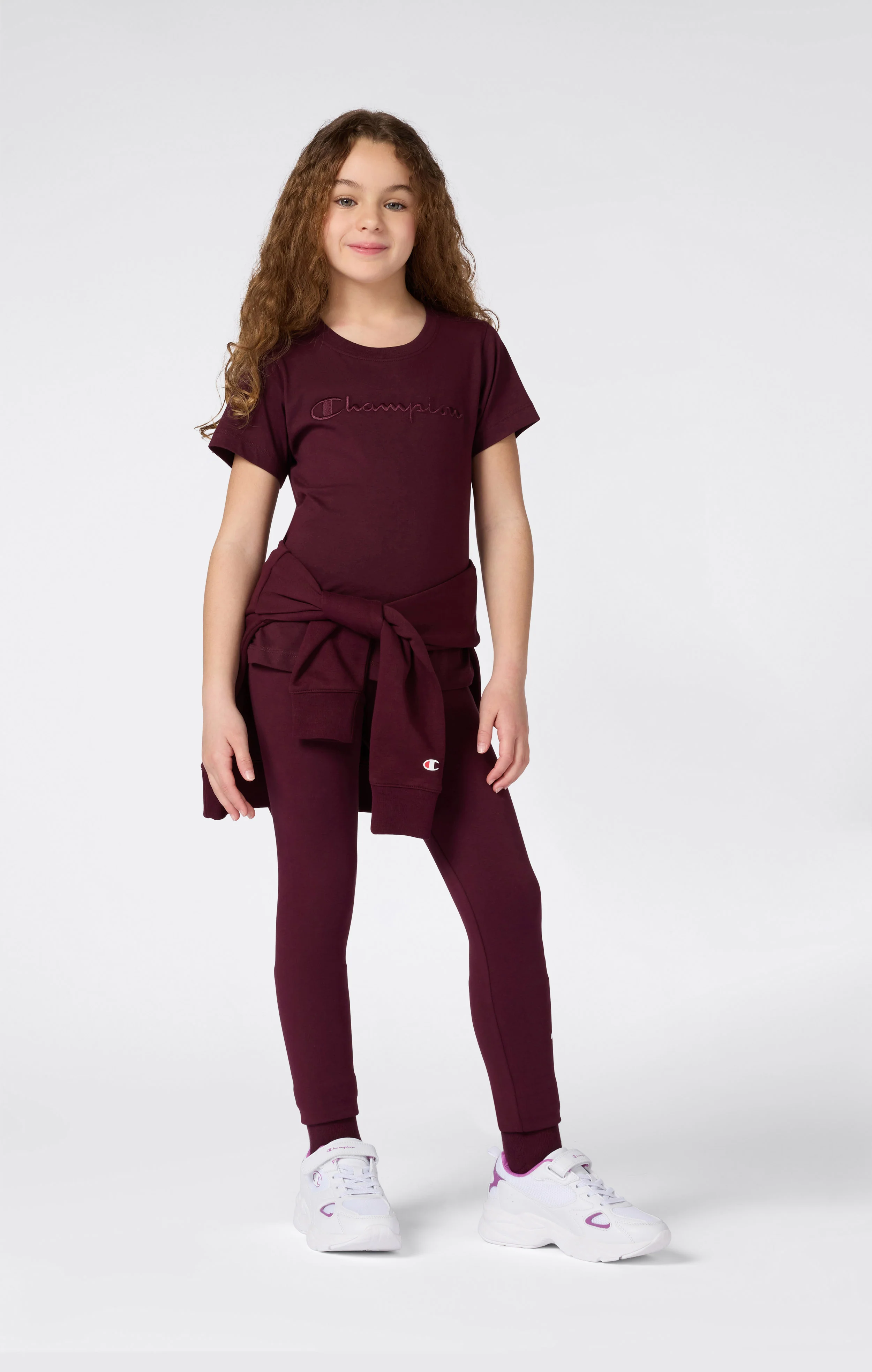 Girls' Crewneck T-shirt Slim Fit Icons - Image 2
