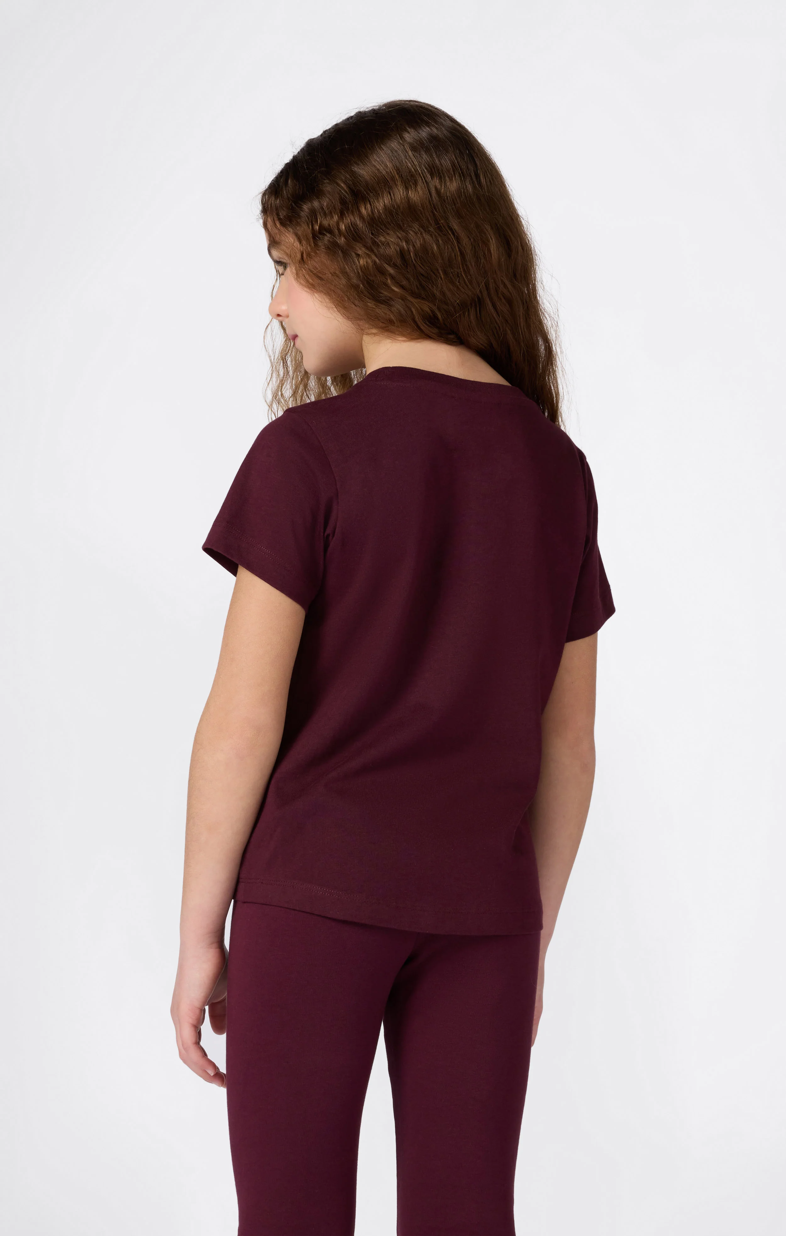 Girls' Crewneck T-shirt Slim Fit Icons - Image 3