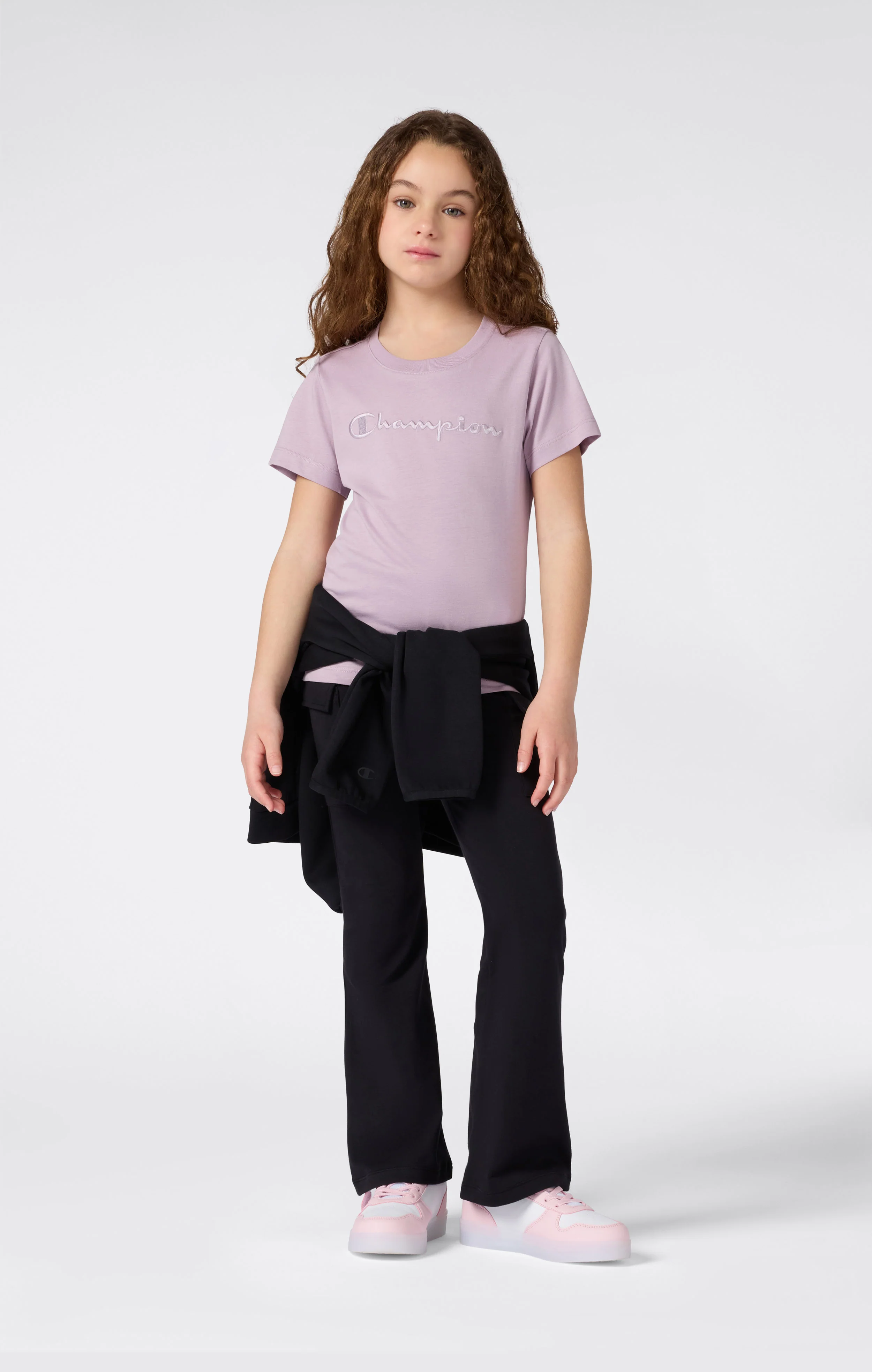 Girls' Crewneck T-shirt Slim Fit Icons - Image 3