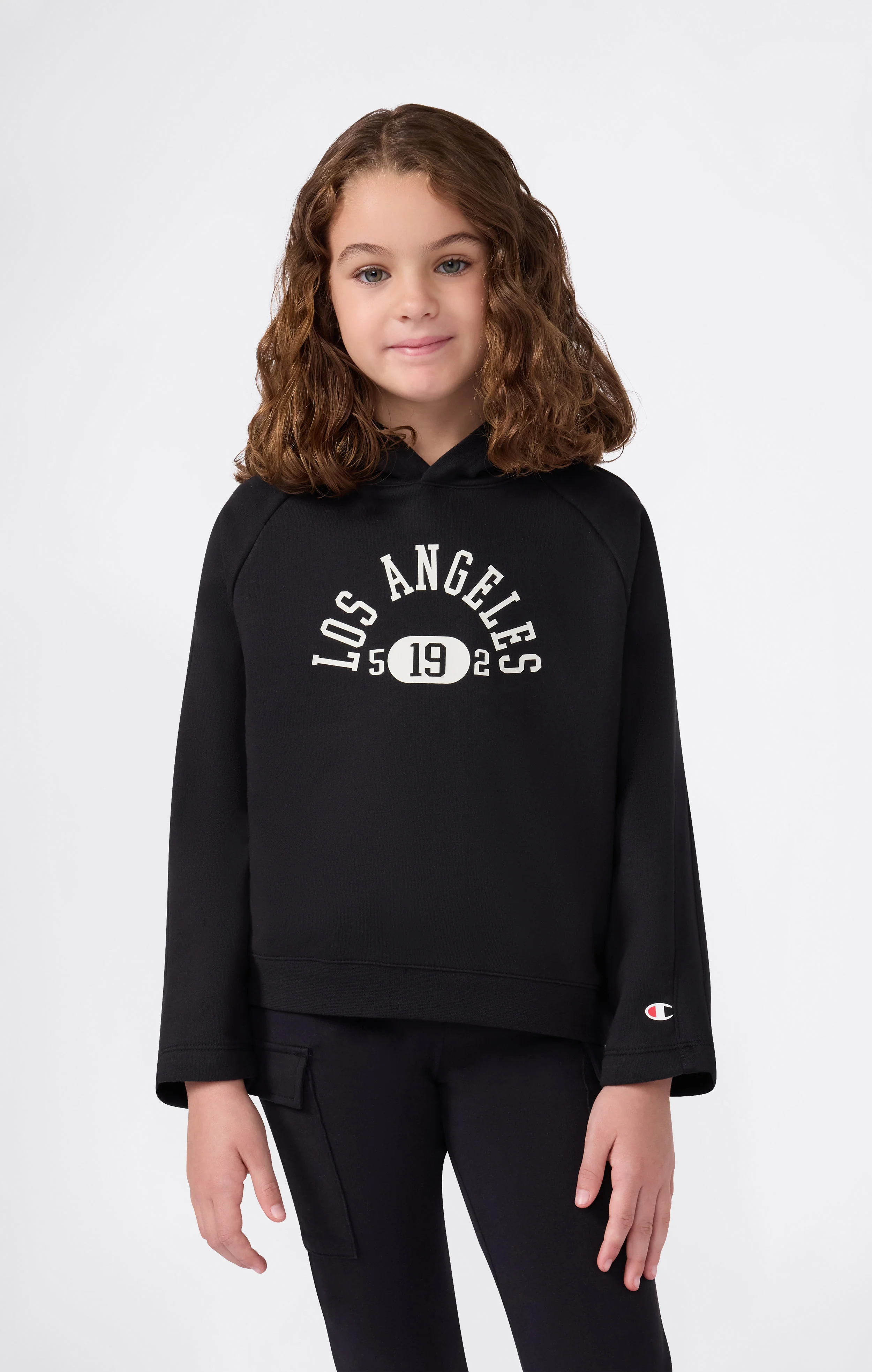 Girls' Fleece Hooded Sweatshirt